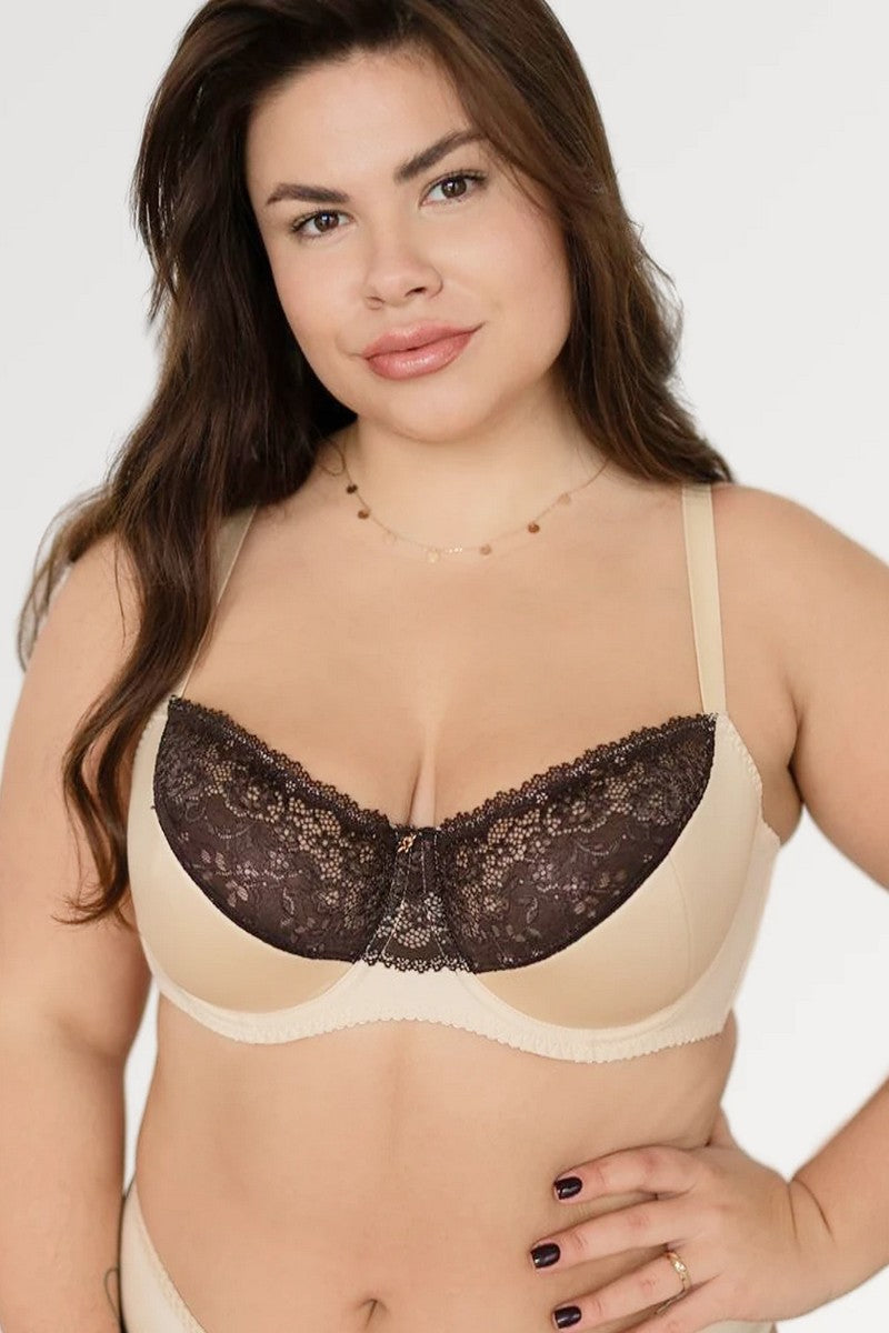 Полудублированный бюстгальтер 1709/010 beige