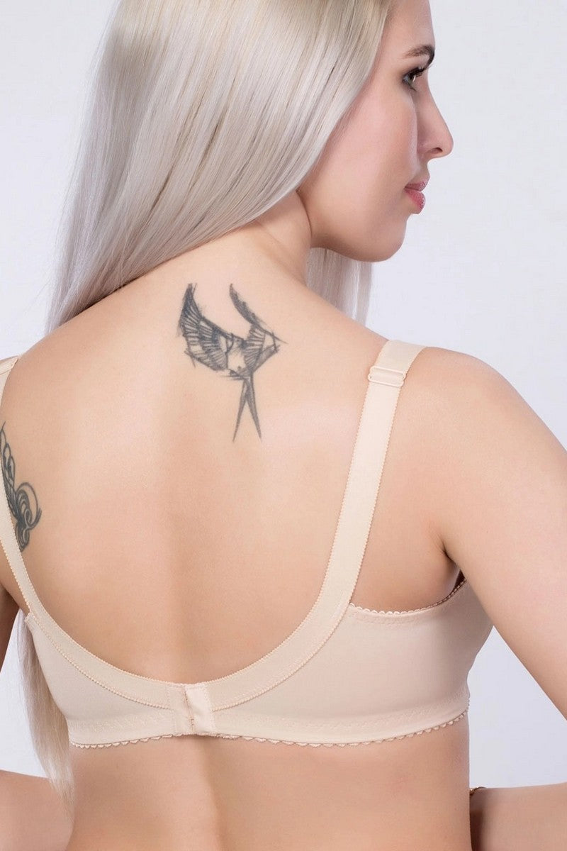 Мягкий бюстгальтер без косточек 209 beige