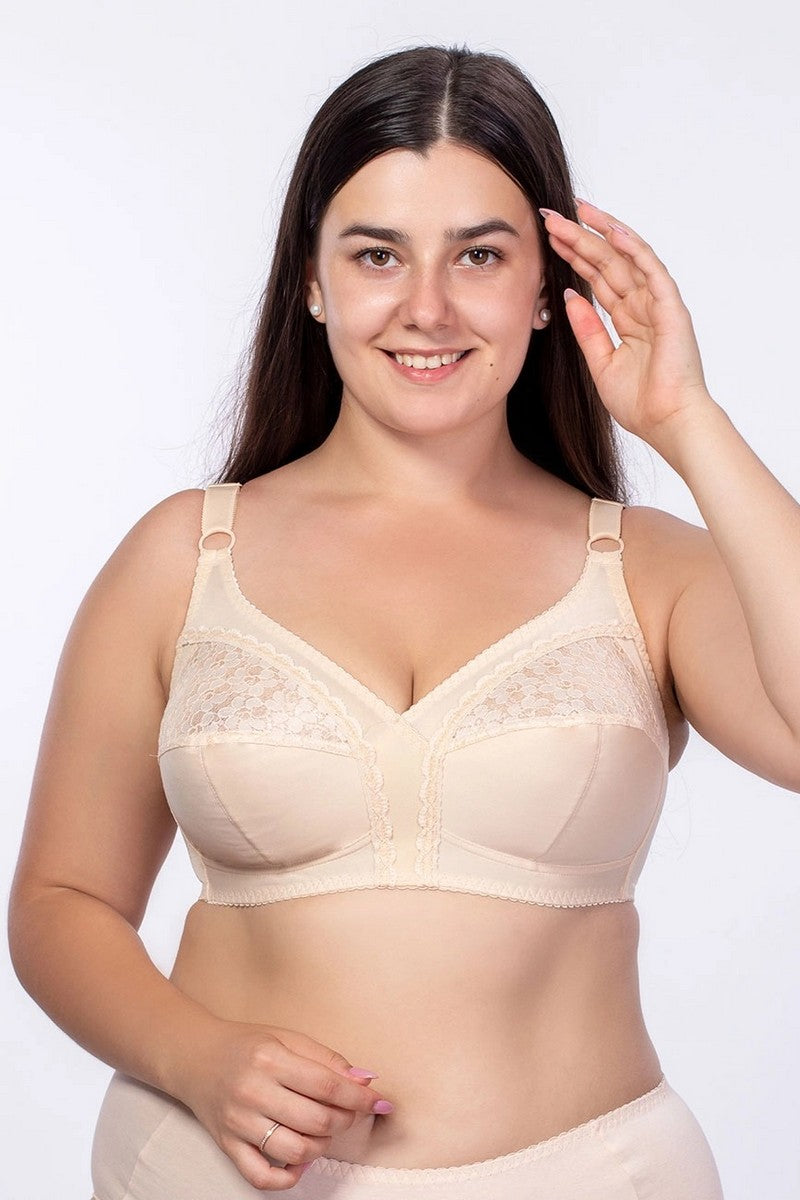 Мягкий бюстгальтер без косточек 241 beige