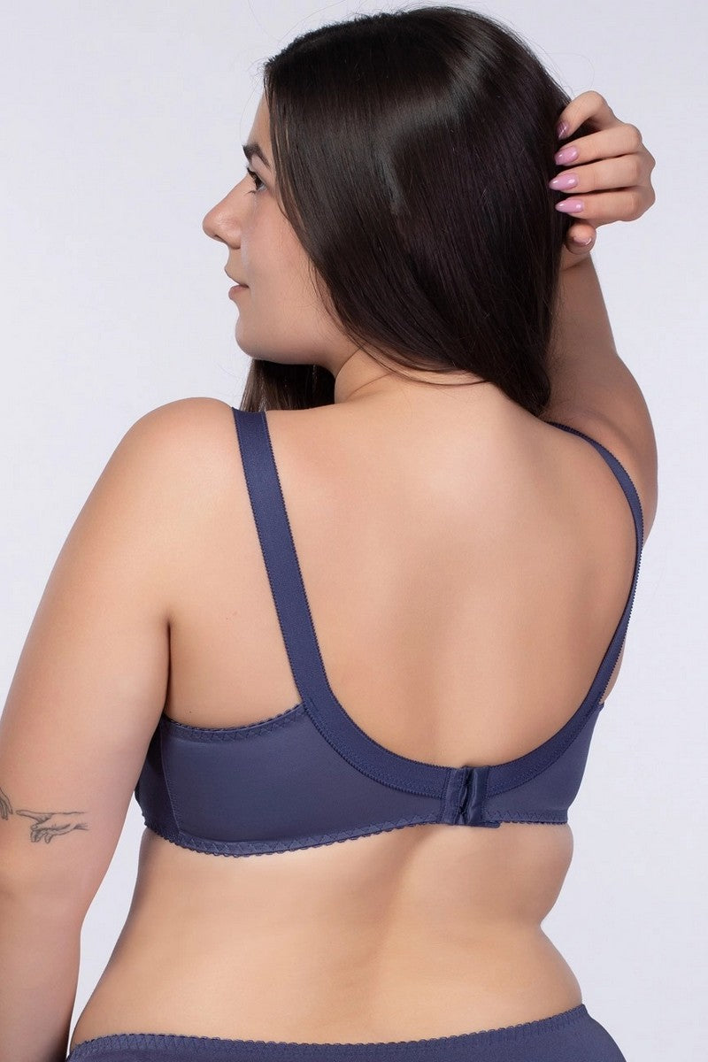 Мягкий бюстгальтер с кружевной вставкой 264 batik