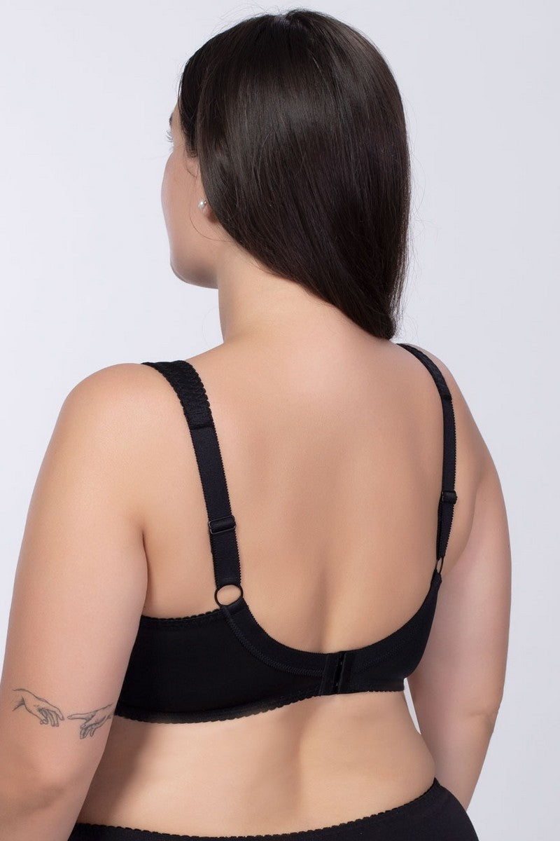 Бюстгальтер с боковой поддержкой 266 black
