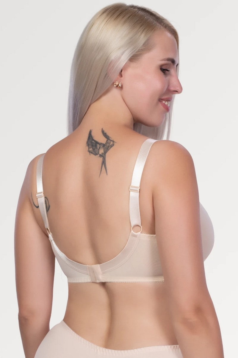 Гладкий бюстгальтер с мягкими чашками 299 beige