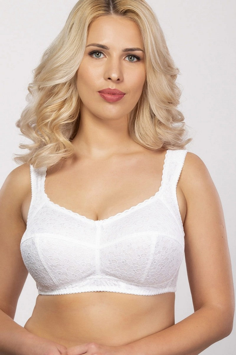 Мягкий бюстгальтер без косточек 303 white