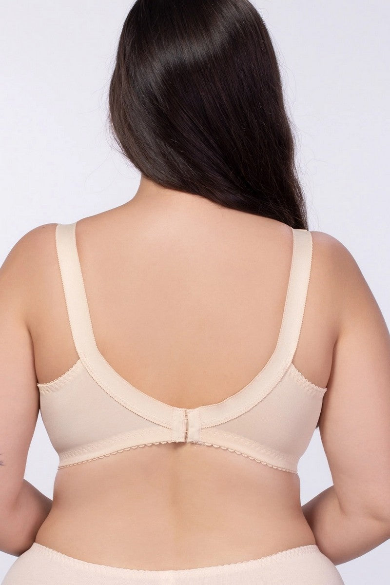 Мягкий бюстгальтер без косточек 55 beige