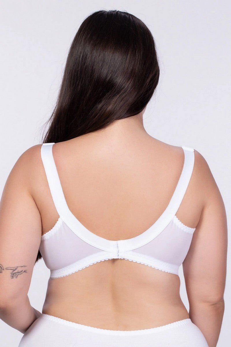 М'який бюстгальтер без кісточок 55 white