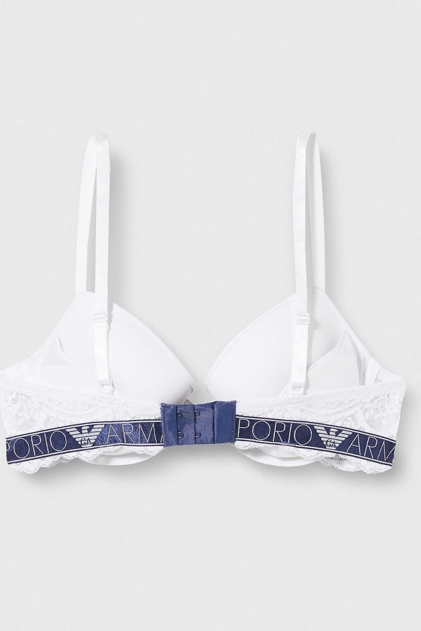 Бюстгальтер пуш-ап з віскозі 754690055 white Emporio Armani