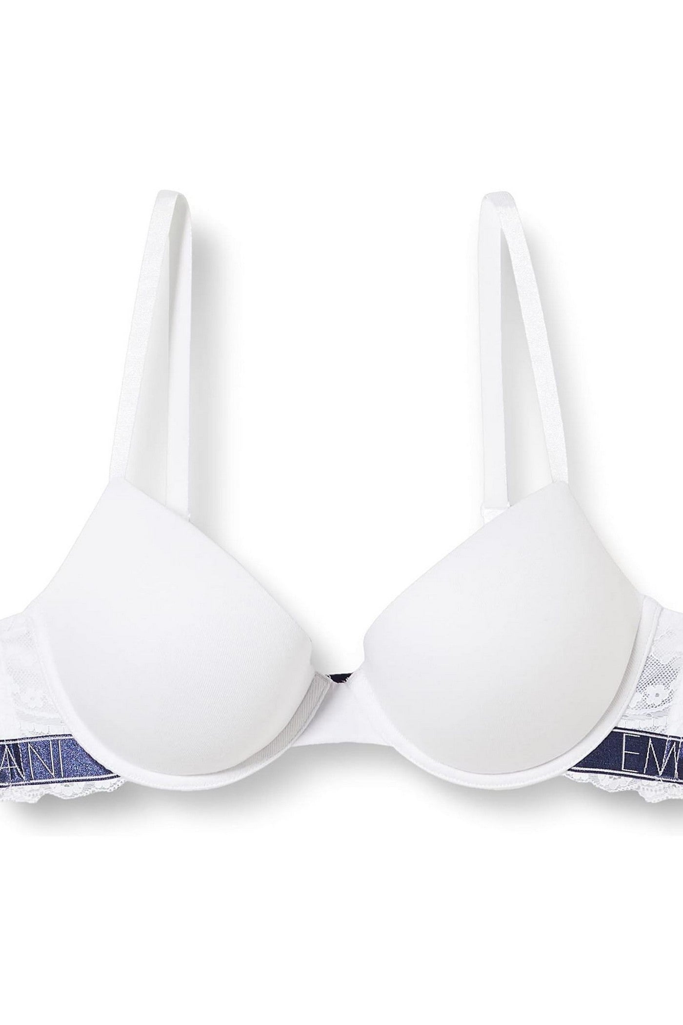 Бюстгальтер пуш-ап з віскозі 754690055 white Emporio Armani
