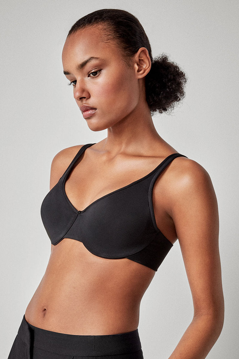 Бесшовный бюстгальтер 110039T black