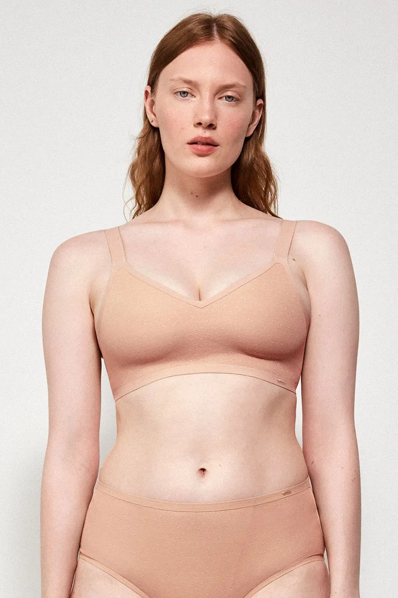 Бра-топ без косточек 110045T nude