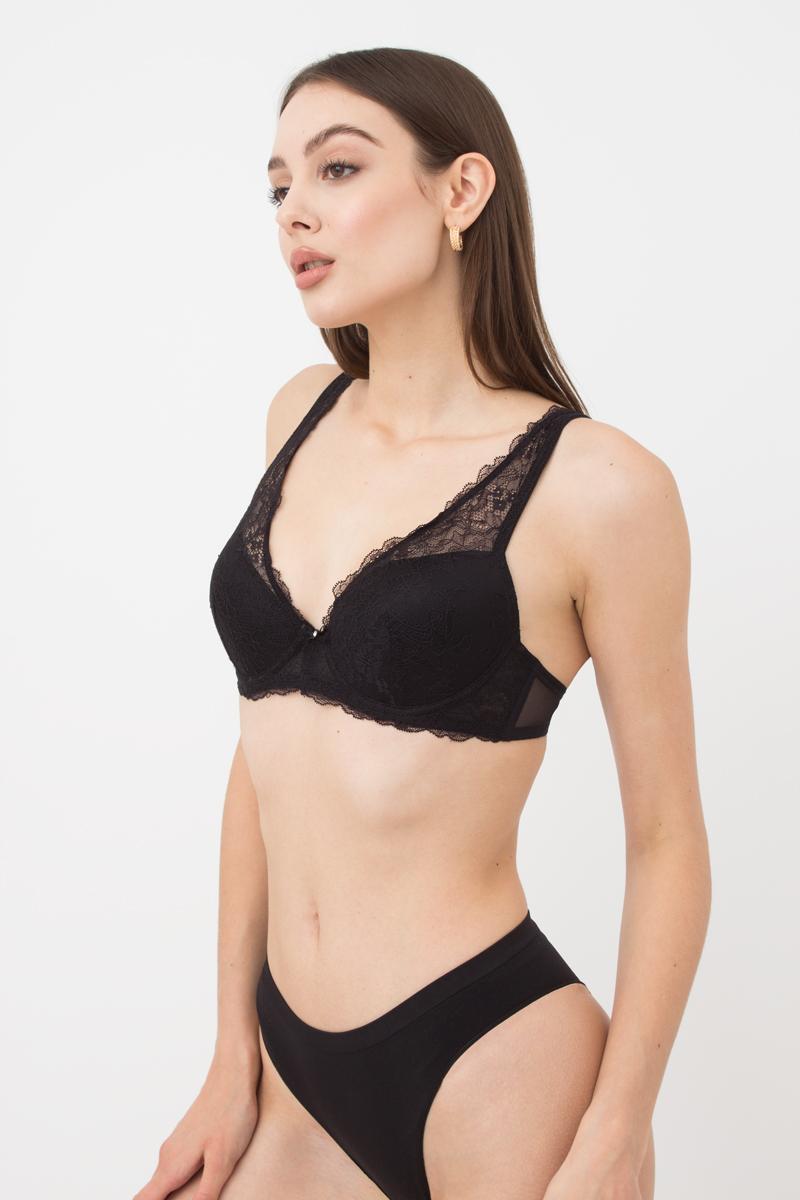 Кружевной бюстгальтер пуш-ап Letizia 1242/41N UP-0001751 black