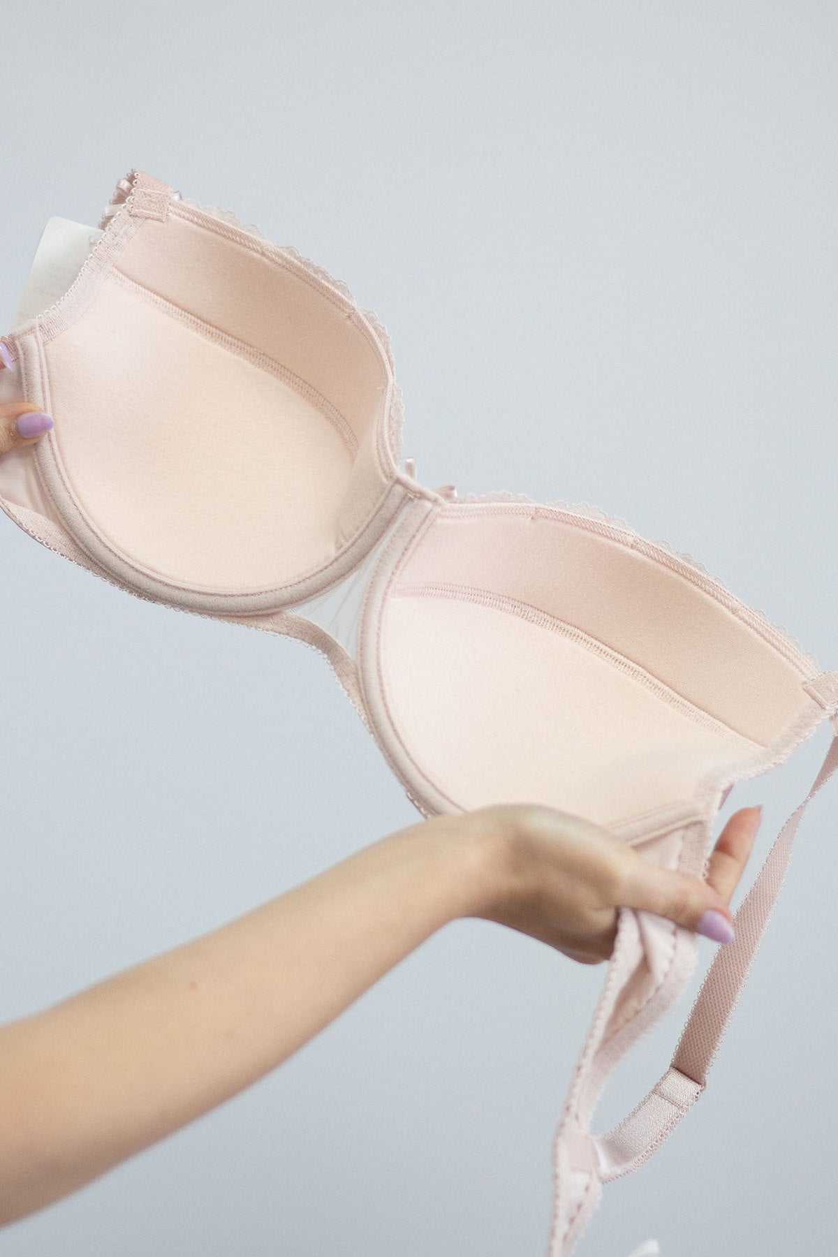 Мереживний бюстгальтер пуш-ап H06-14-L cream brulee