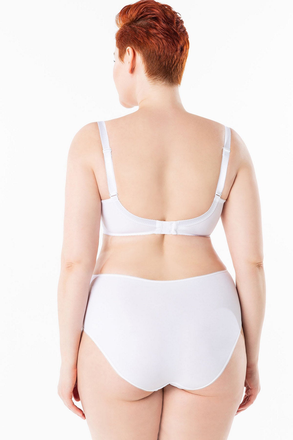 Мягкий бюстгальтер балконет H40-21-L white