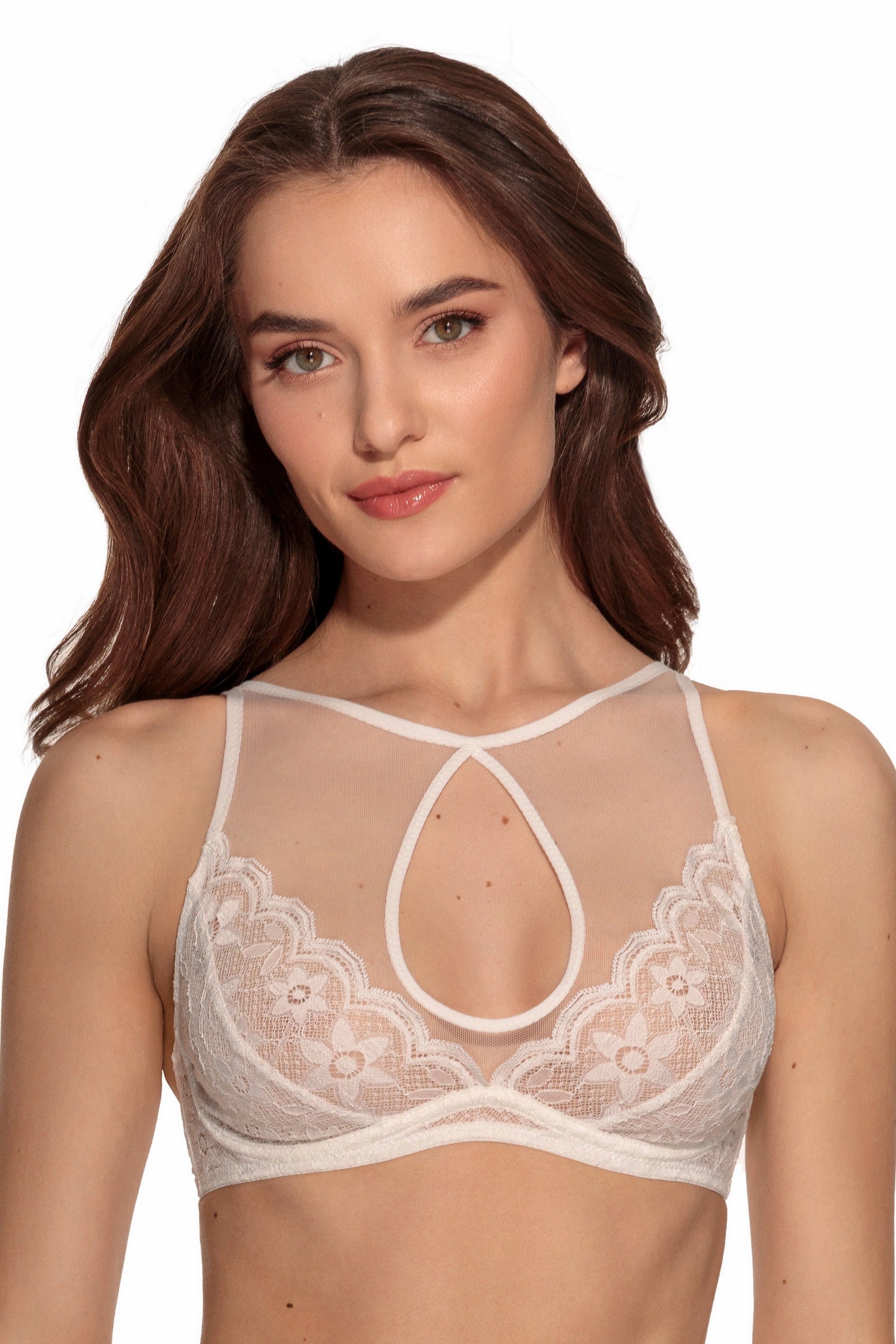 Холтер-бра з м'якими чашками 1467/10 Sofy milk