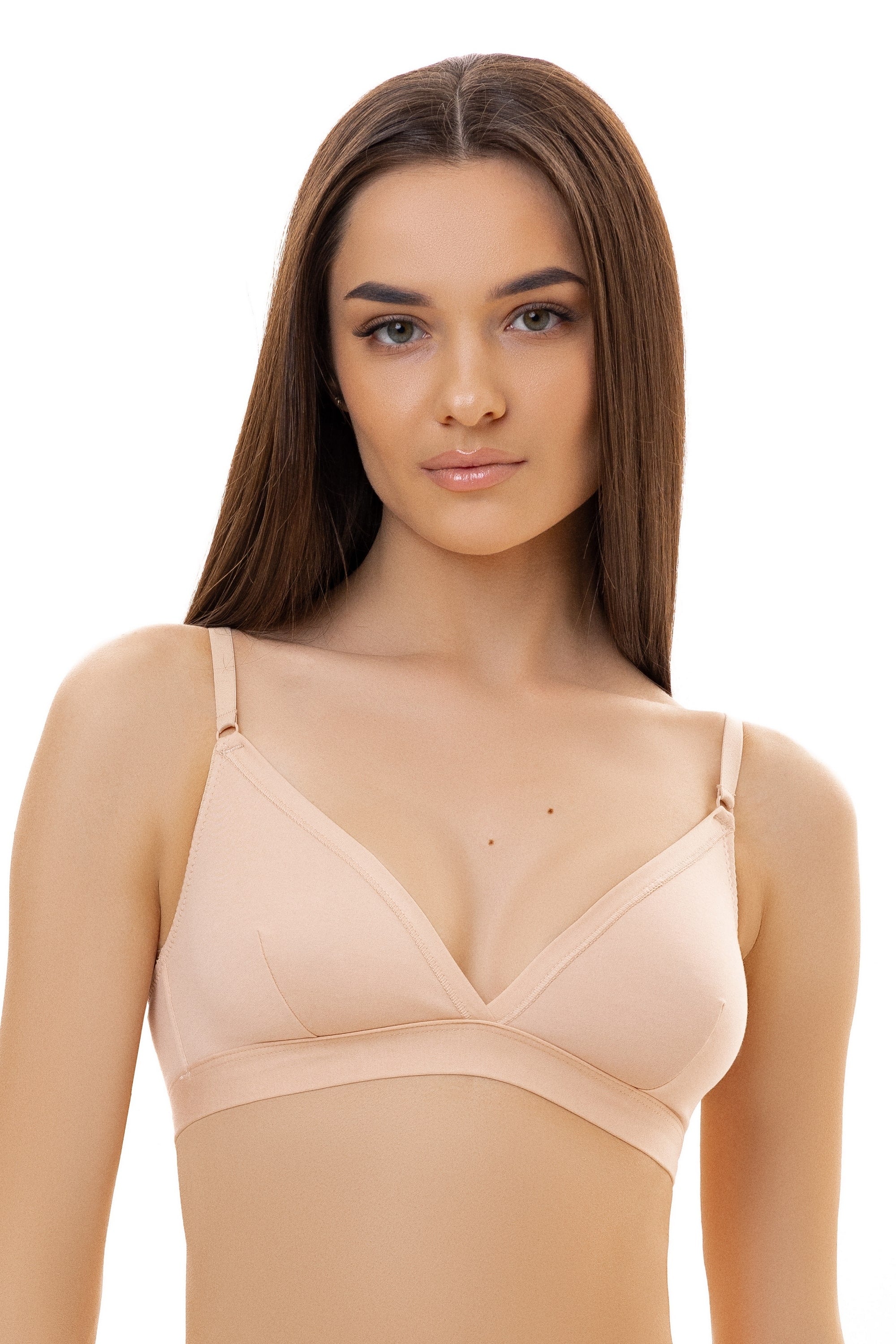 Хлопковый бралет 1908 Elis beige