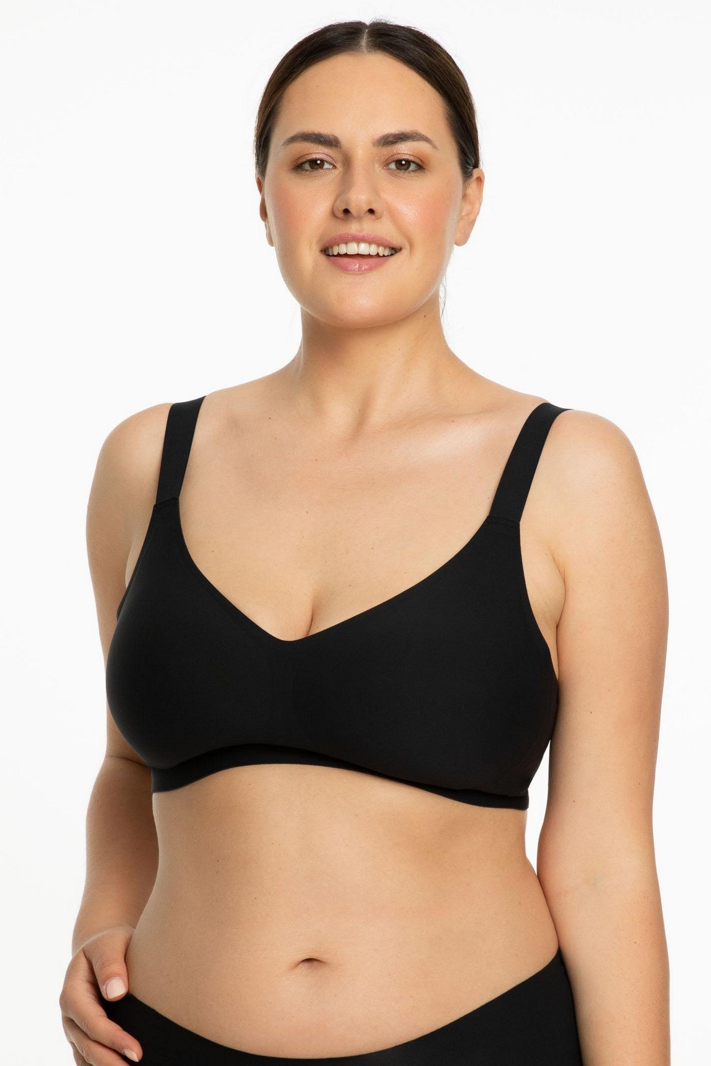 Безшовний бюстгальтер Jelly bra comfort black