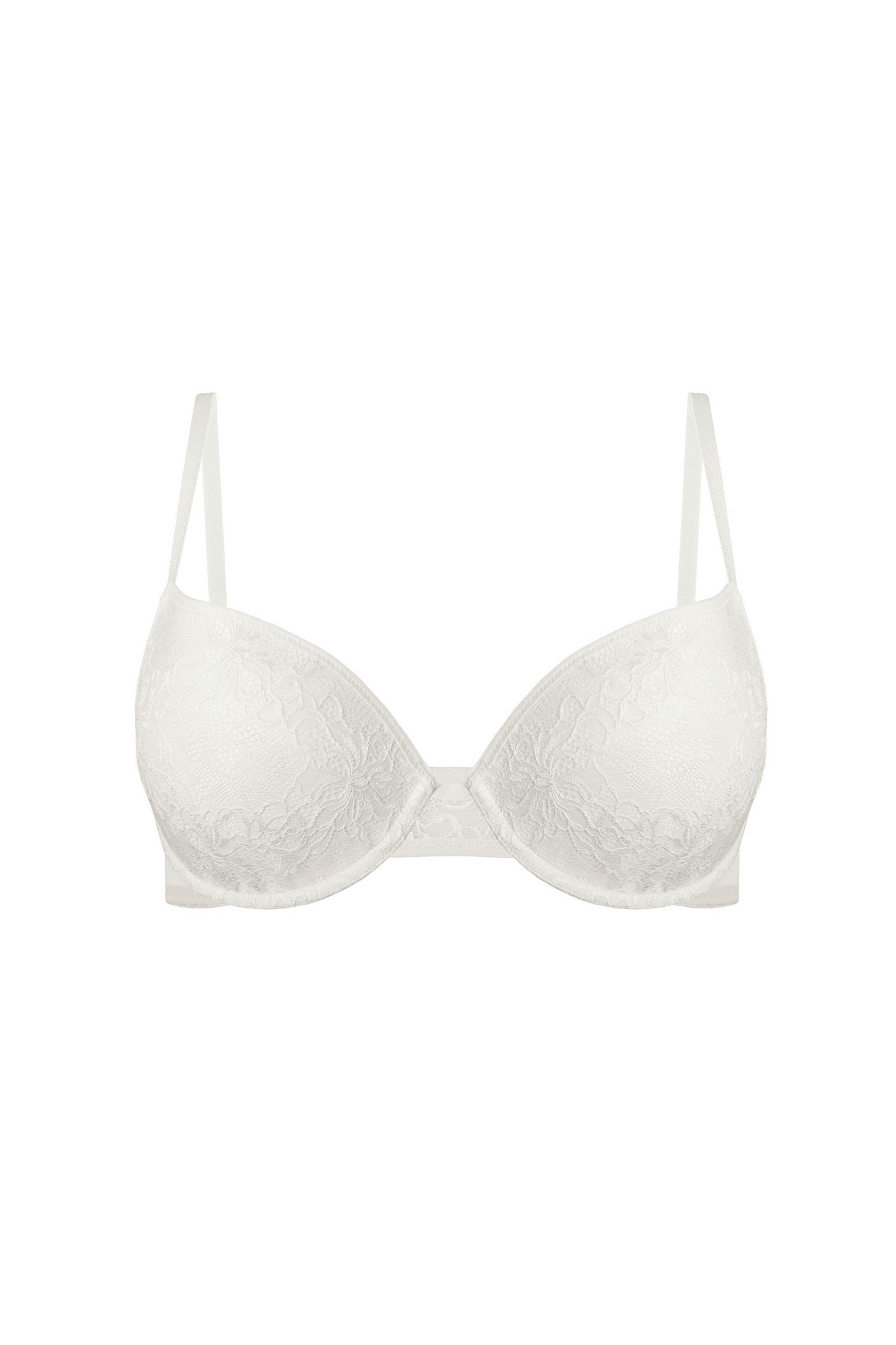Кружевной бюстгальтер пуш-ап Melisa 5154.1 milk