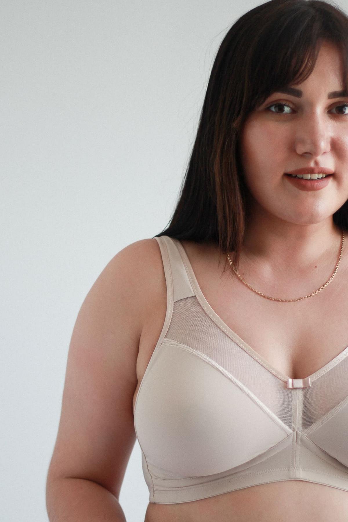 Бюстгальтер без кісточок 20K21 Nocturn silver peony