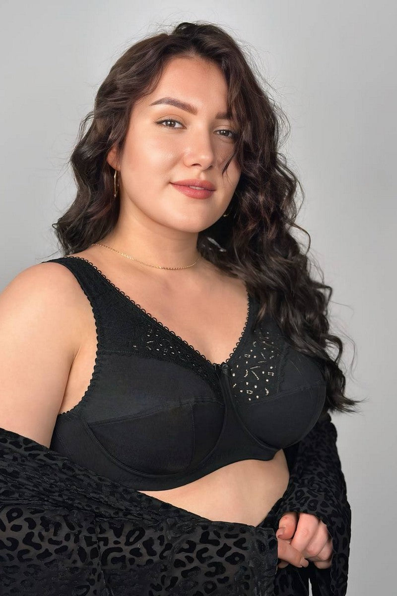 Мягкий бюстгальтер 2131 Cotton Classic black