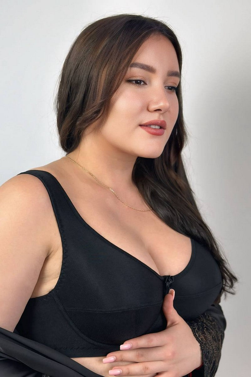 Хлопковый бюстгальтер 2145 Cotton Classic black