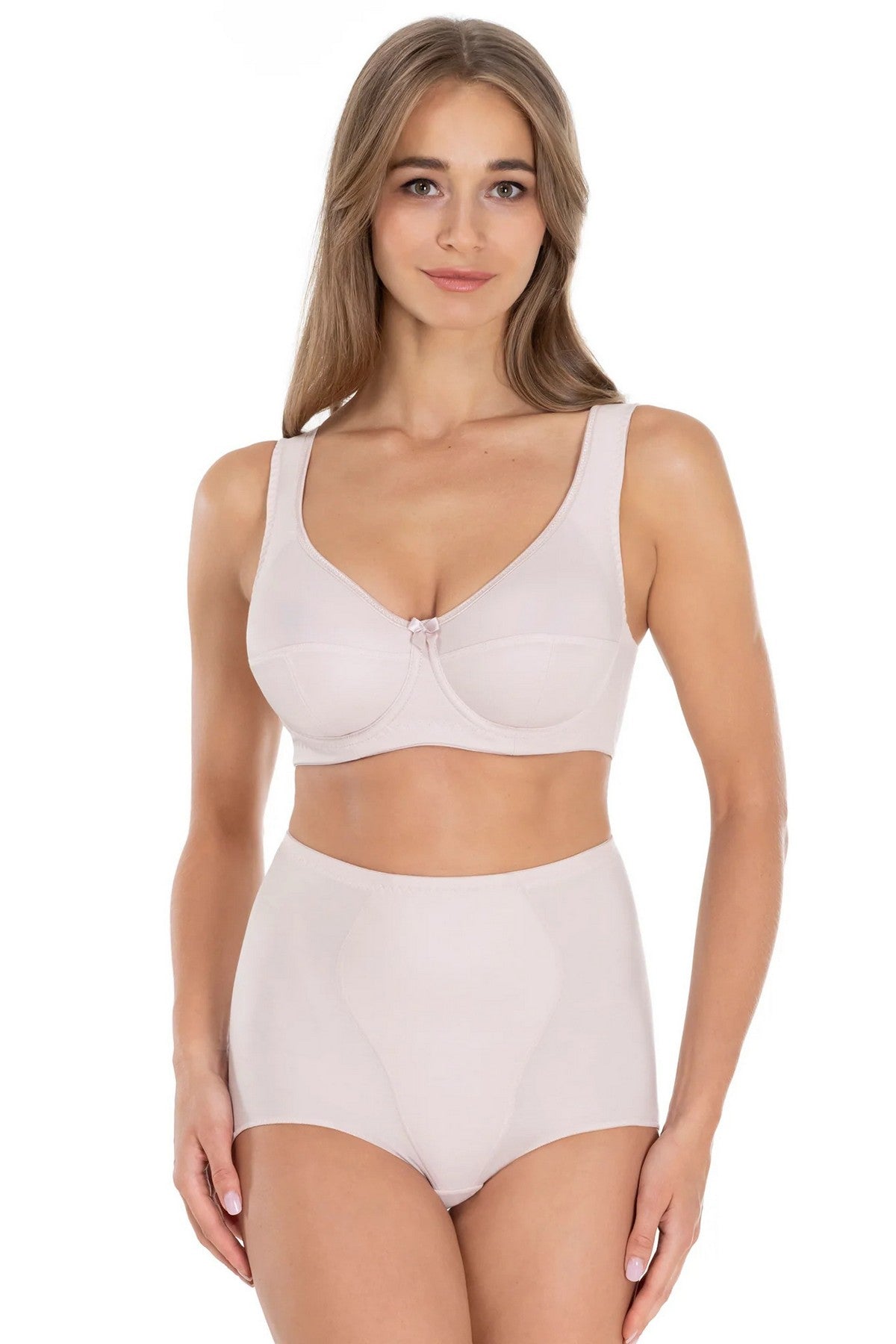 Хлопковый бюстгальтер 2145 Cotton Classic silver peony