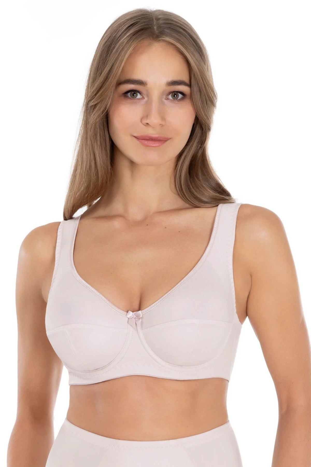 Хлопковый бюстгальтер 2146 Cotton Classic silver peony