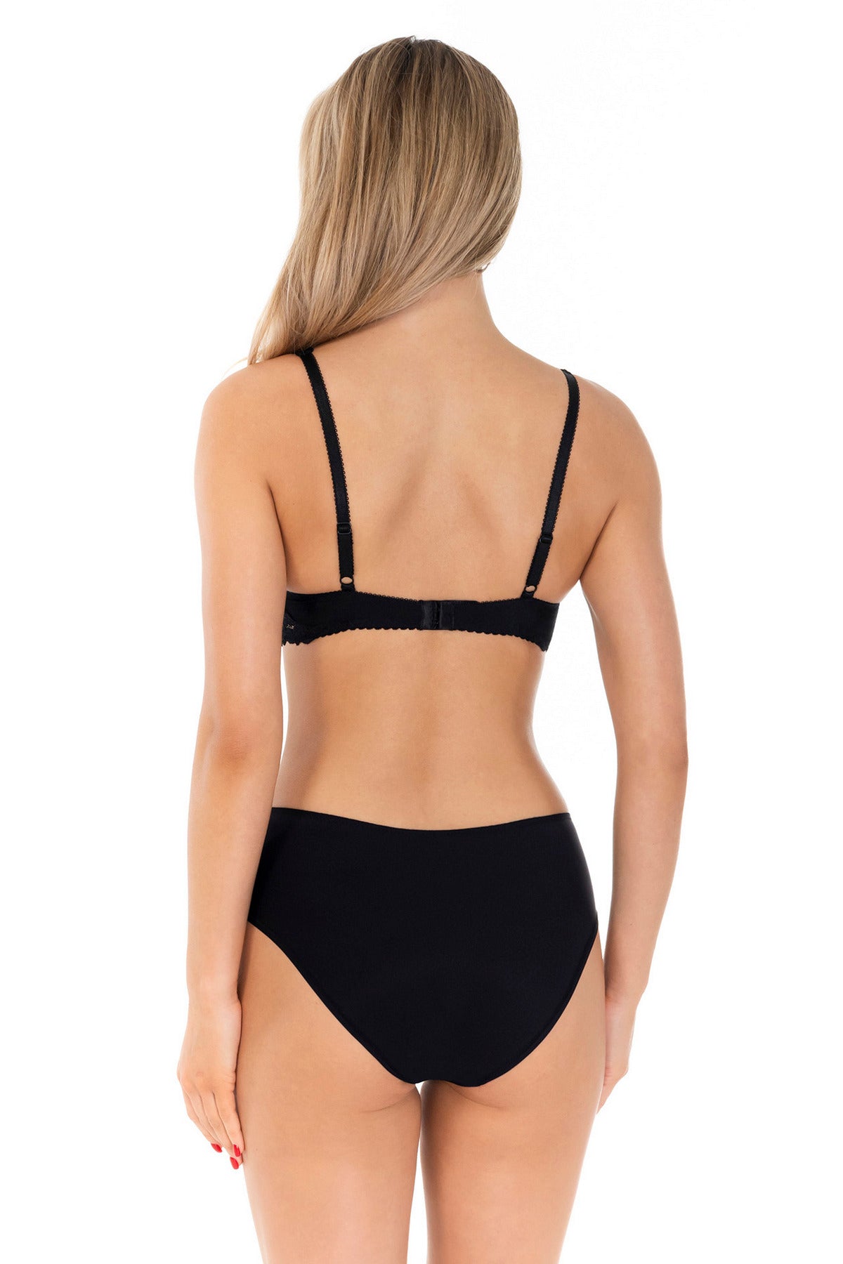 Кружевной бюстгальтер пуш-ап Lace Love 58K10 black