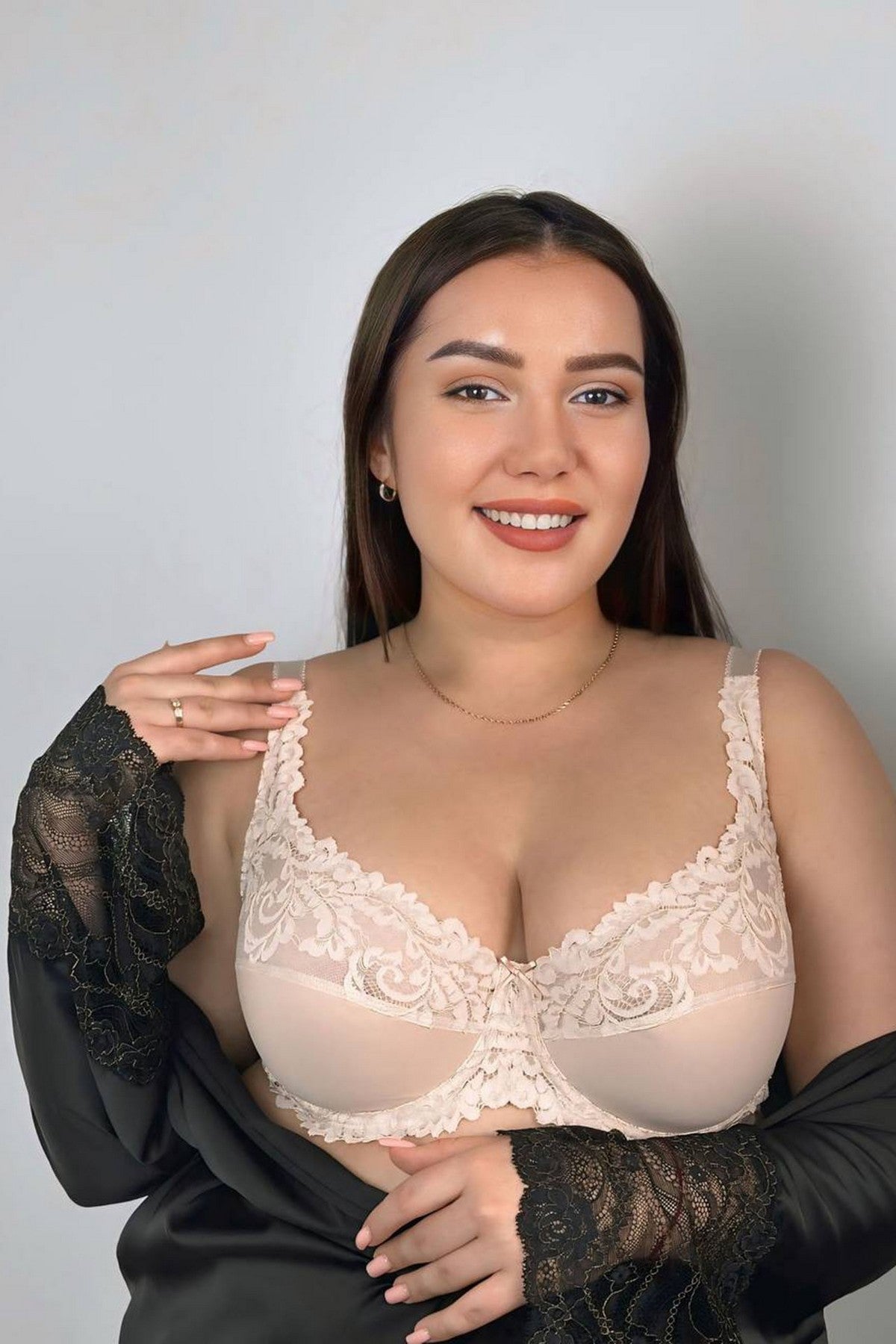 М'який бюстгальтер Lace Love 58K20 silver peony