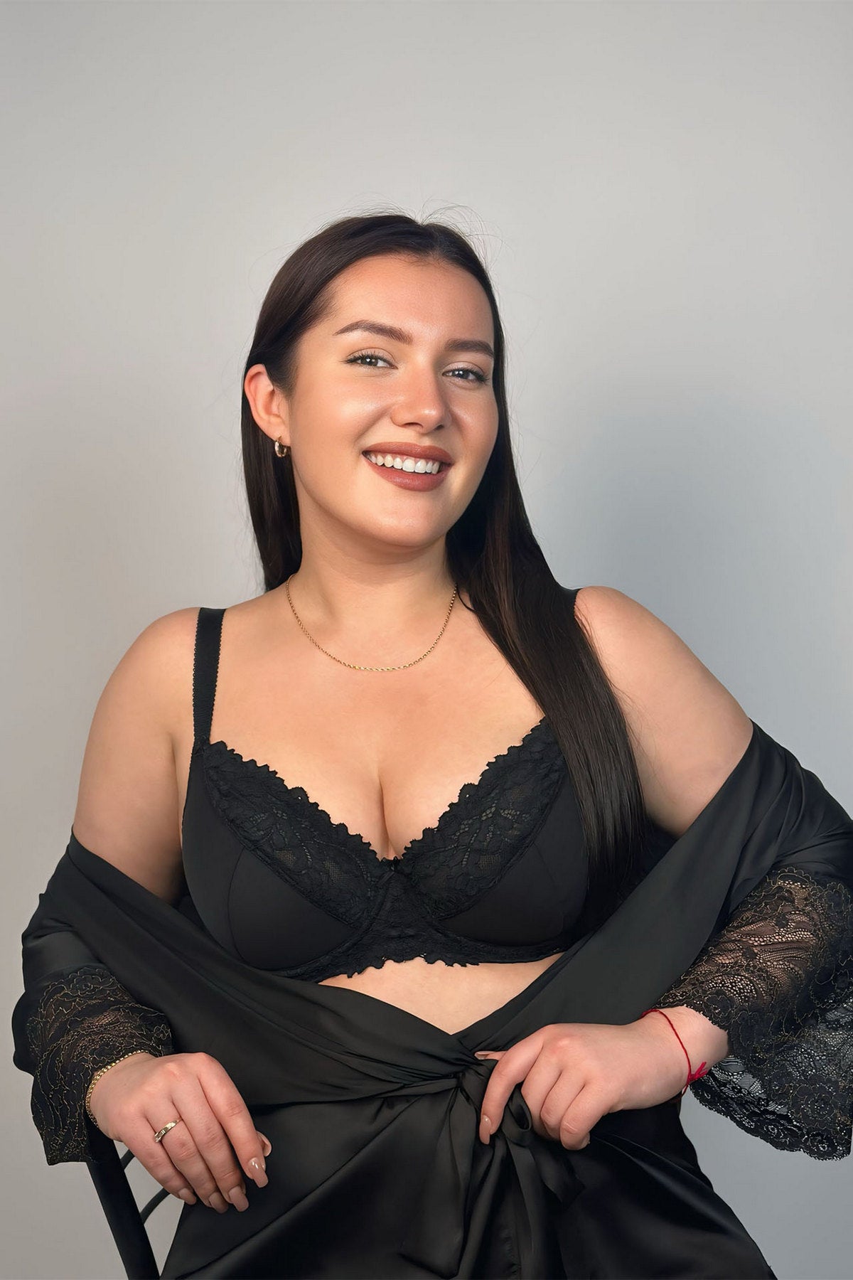 Полудублированный бюстгальтер Lace Love 58K41 black