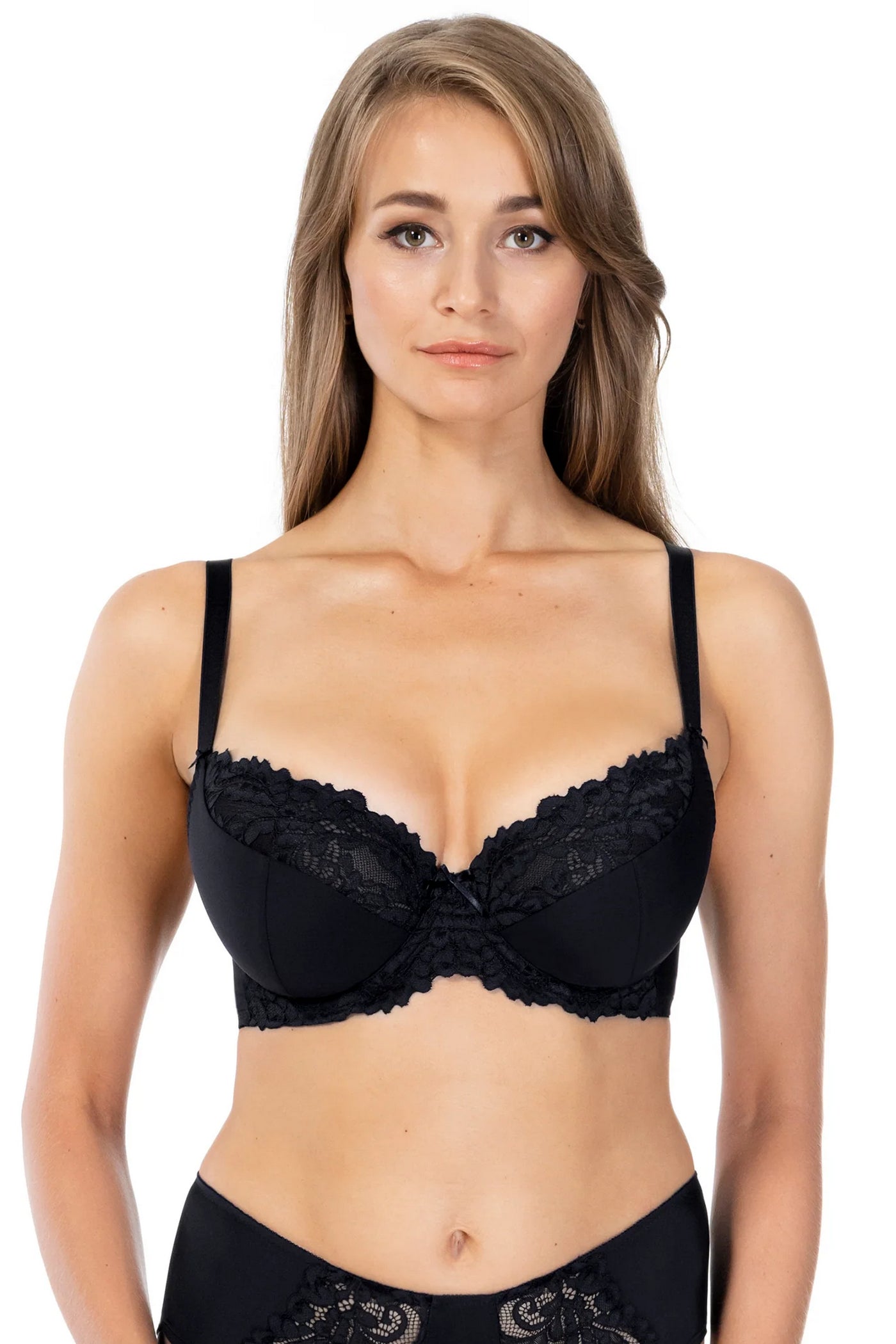 Полудублированный бюстгальтер Lace Love 58K41 black