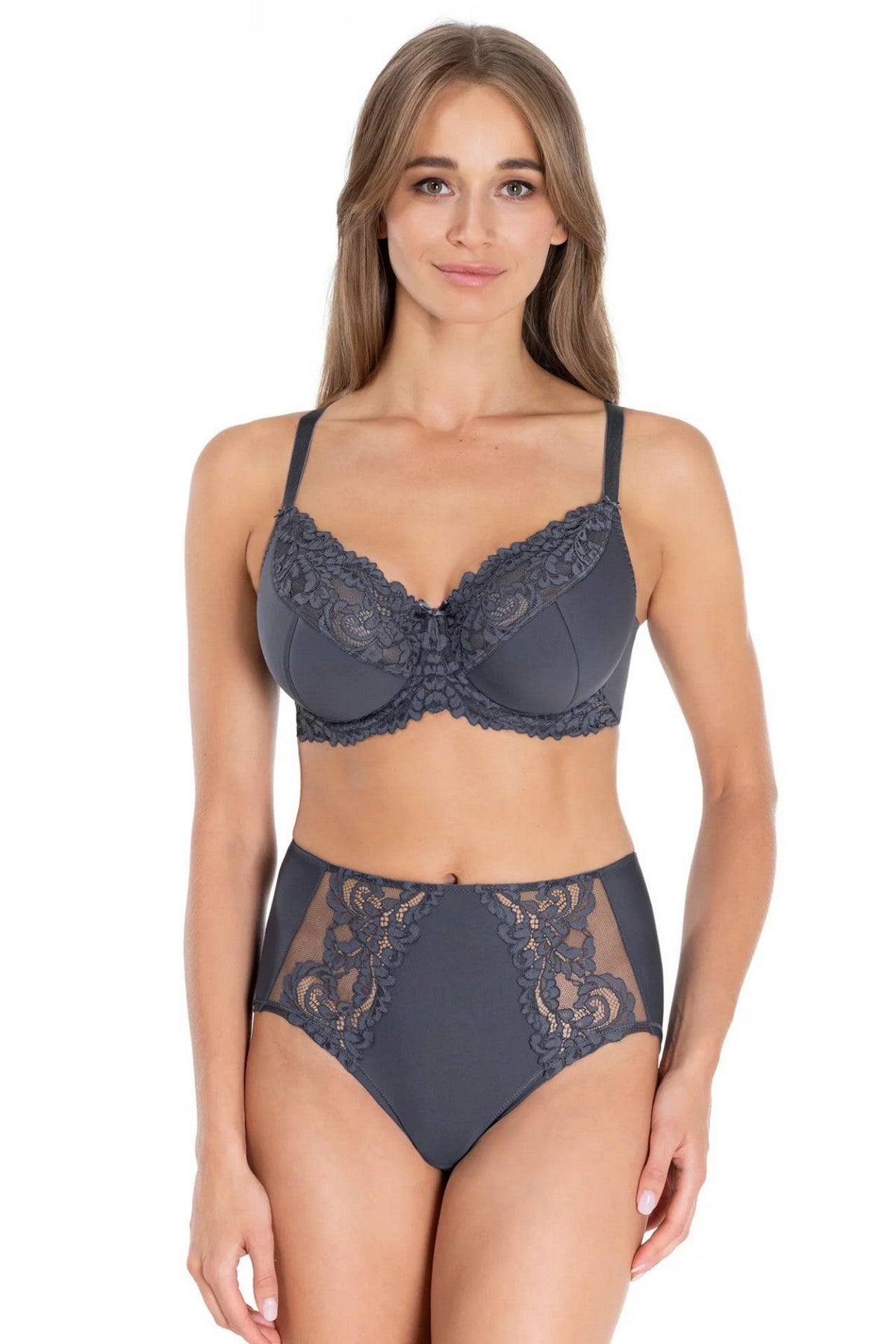 Полубудлированный бюстгальтер 58K41 Lace Love blackened pearl