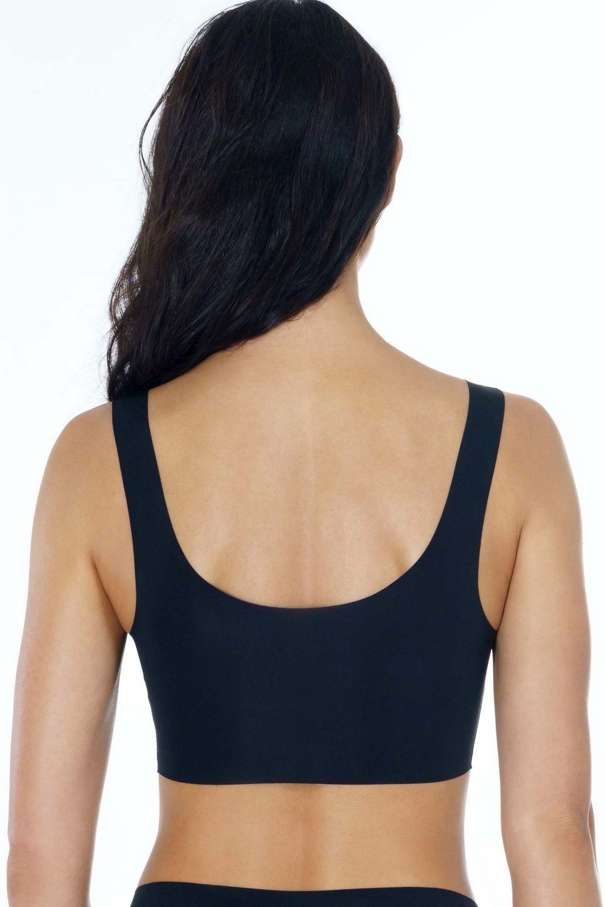 Бюстгальтер безшовний 71D30 Invisible Light black