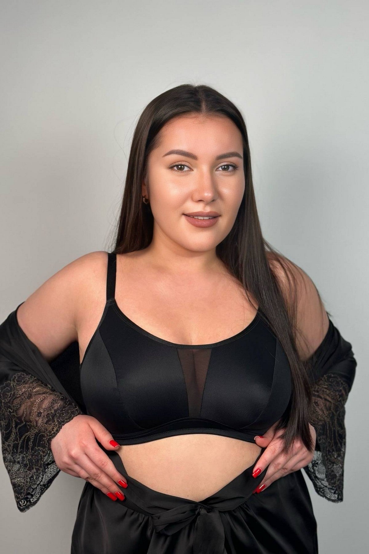 Бра-топ без кісточок 79400 Perfect black