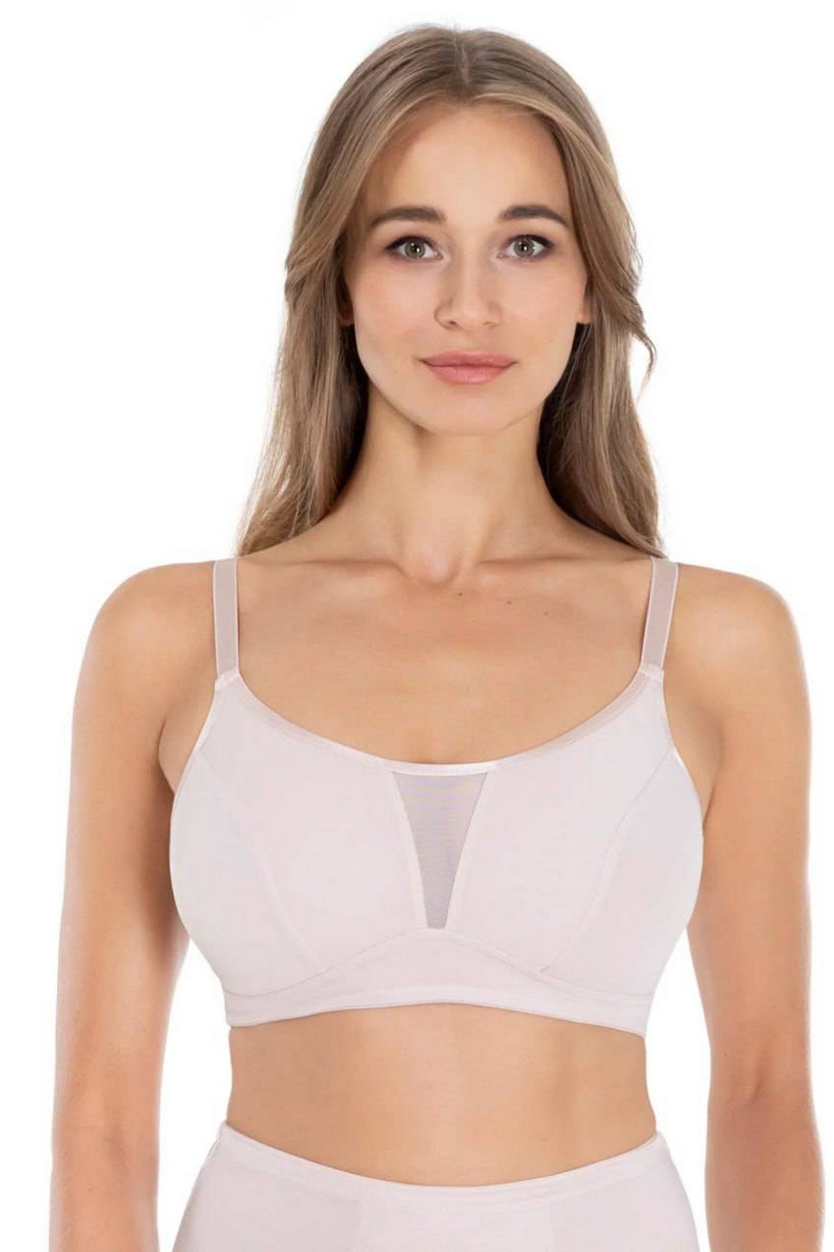 Бра-топ без косточек 79400 Perfect silver peony