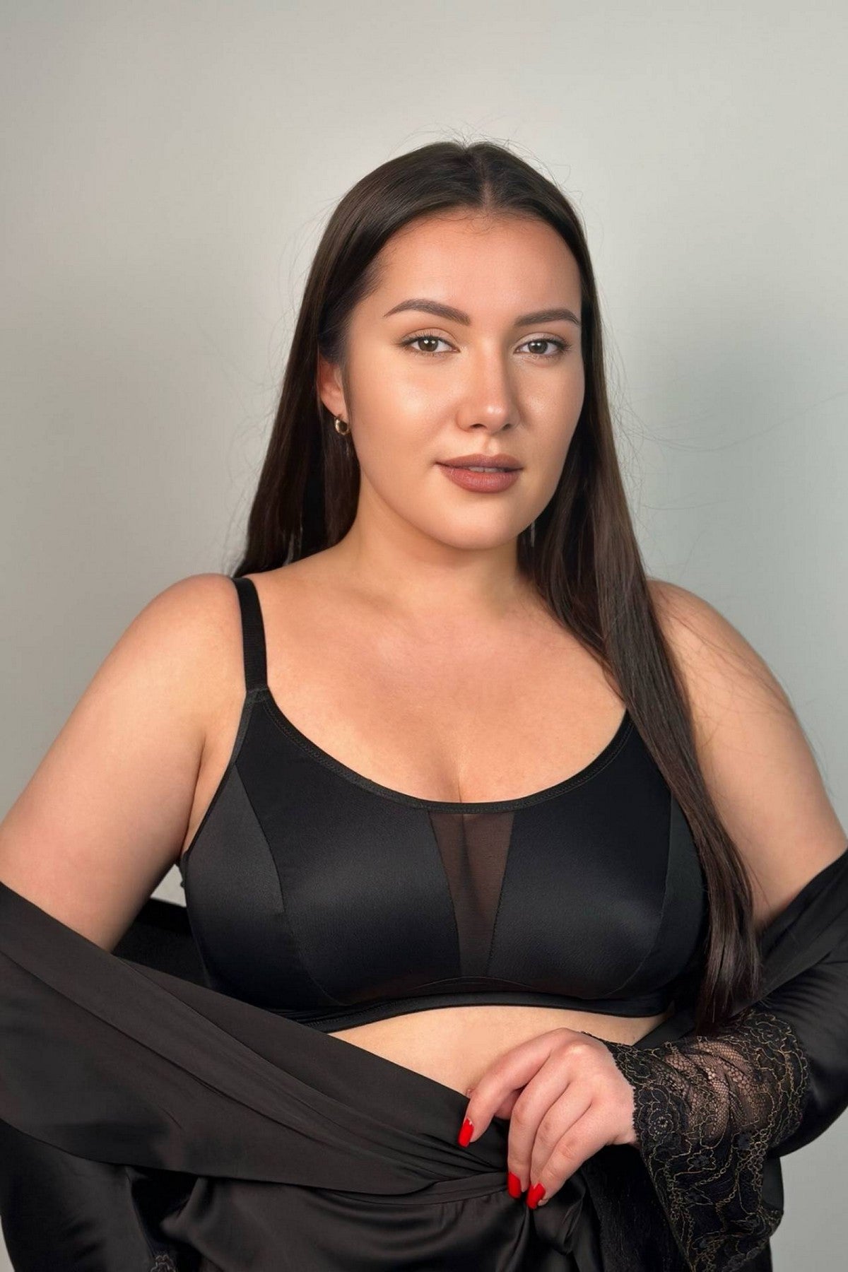 Бра-топ без косточек 79401 Perfect black