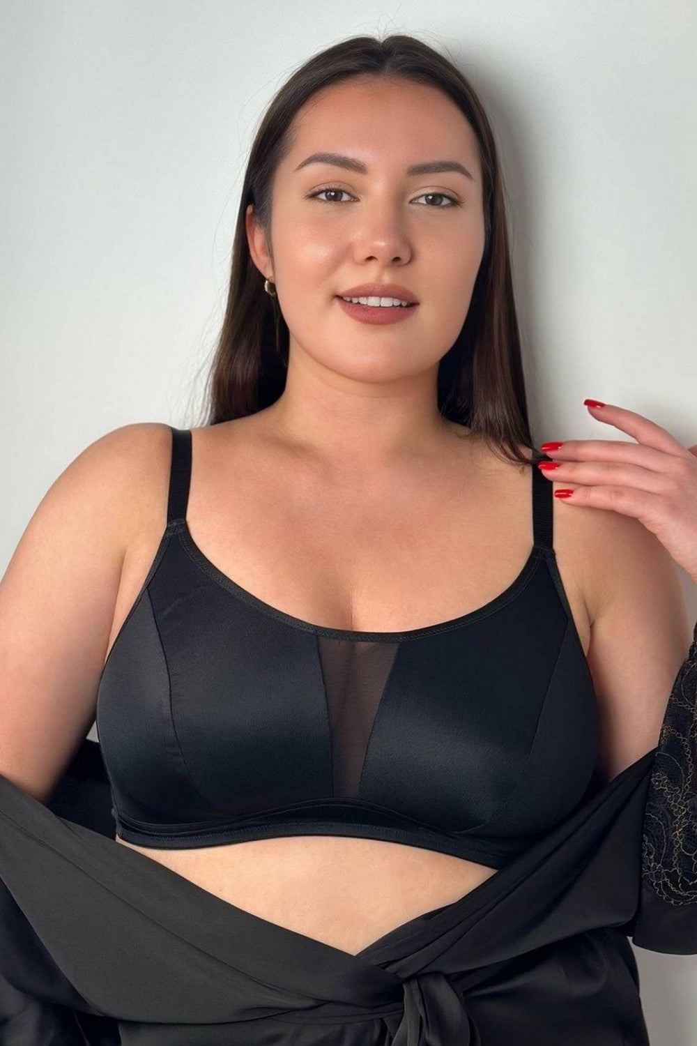 Бра-топ без косточек 79401 Perfect black