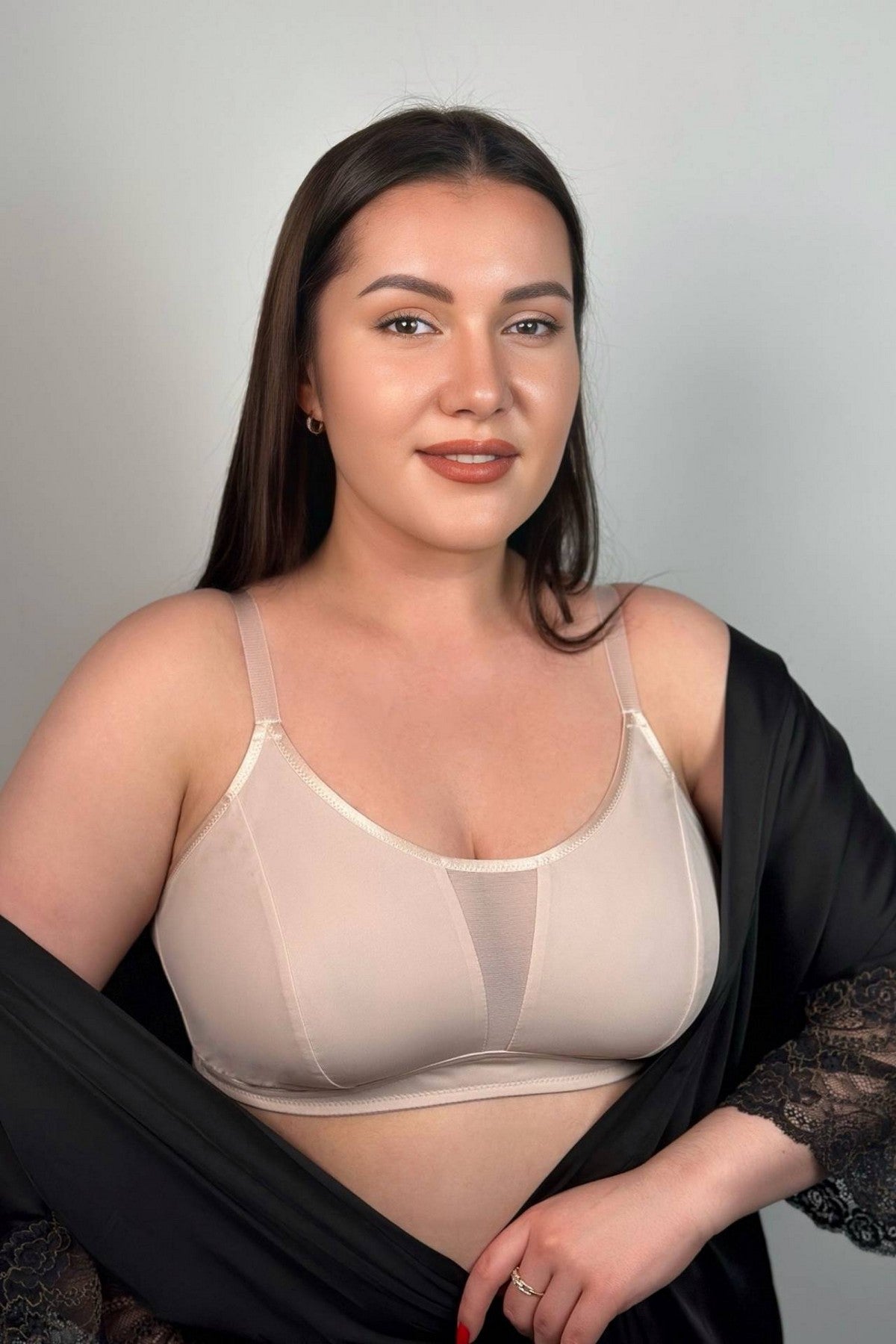 Бра-топ без кісточок 79401 Perfect silver peony