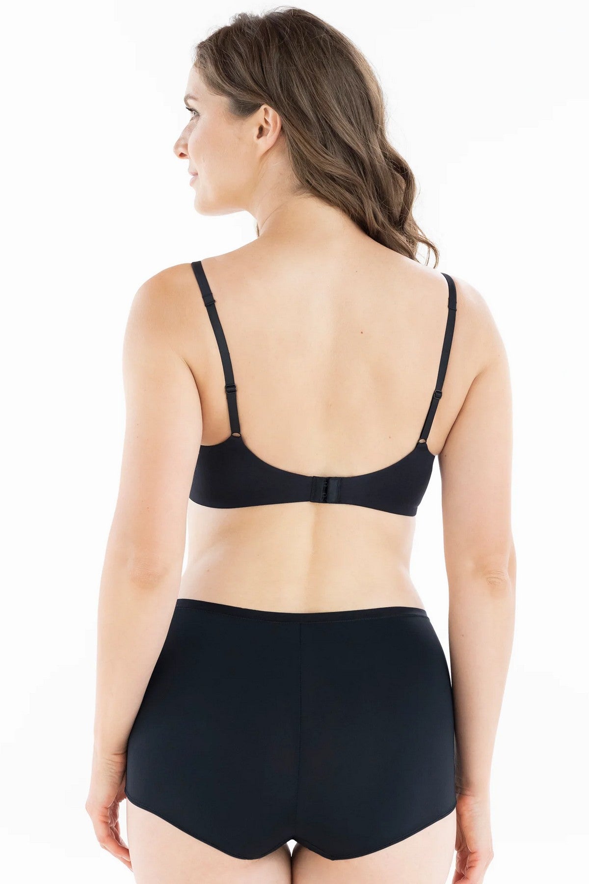 Бесшовный бюстгальтер без косточек 92H30 black