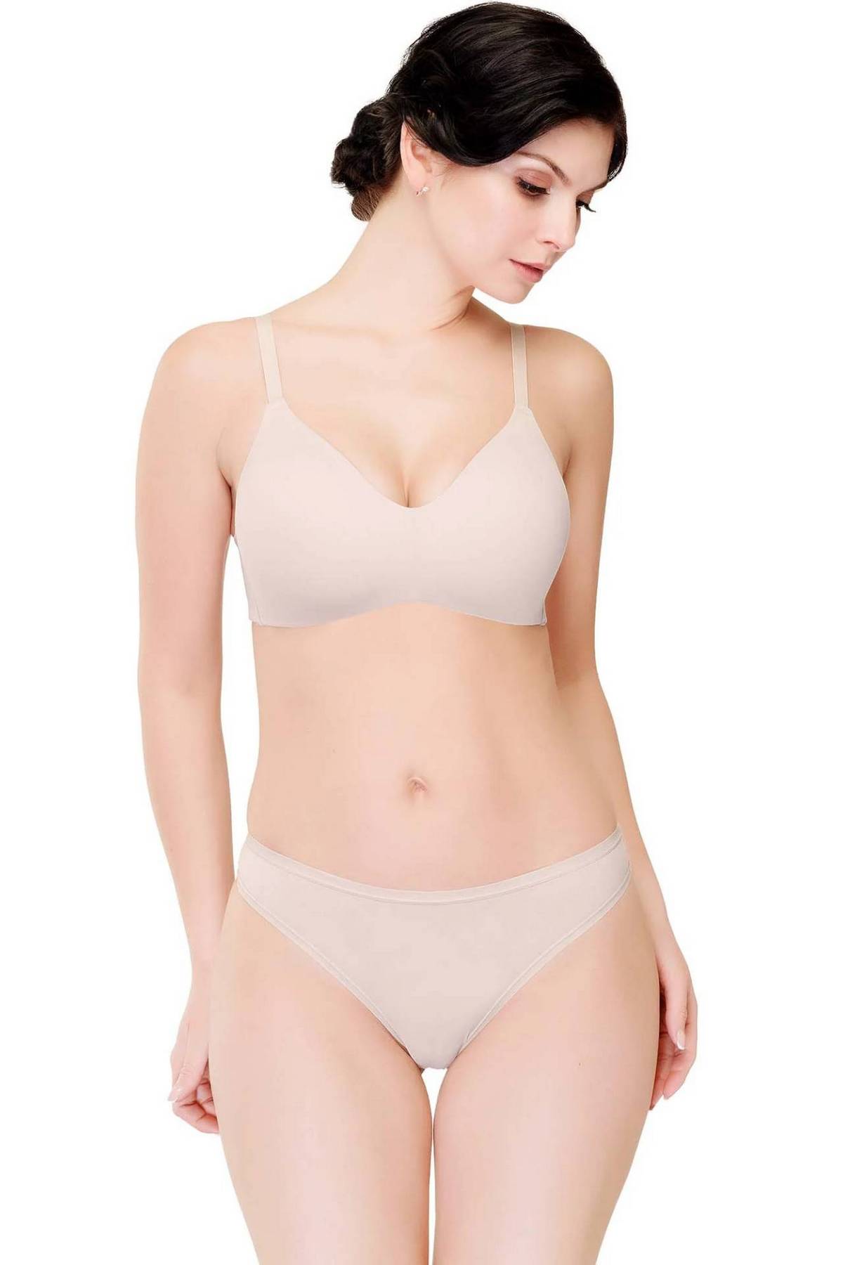 Бюстгальтер без косточек Shape 92H37 silver peony