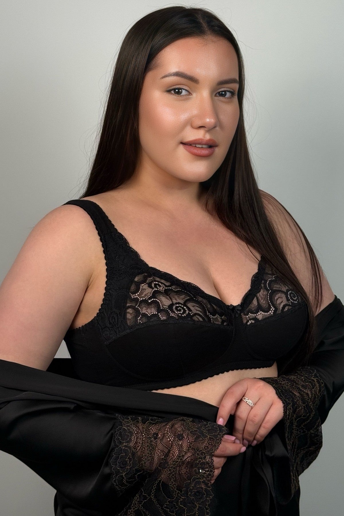 Мягкий бюстгальтер без косточек 161101 black