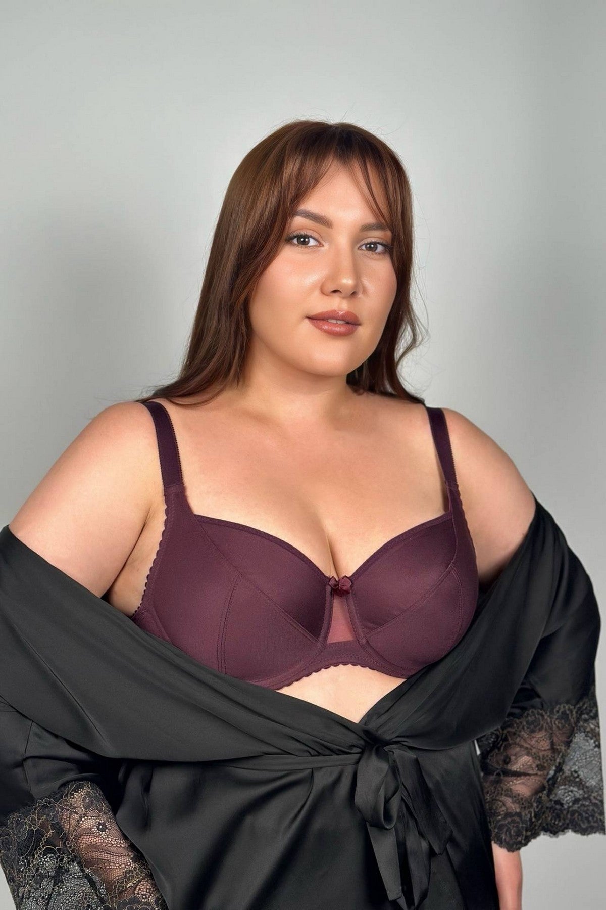 Мягкий бюстгальтер 311440 plum