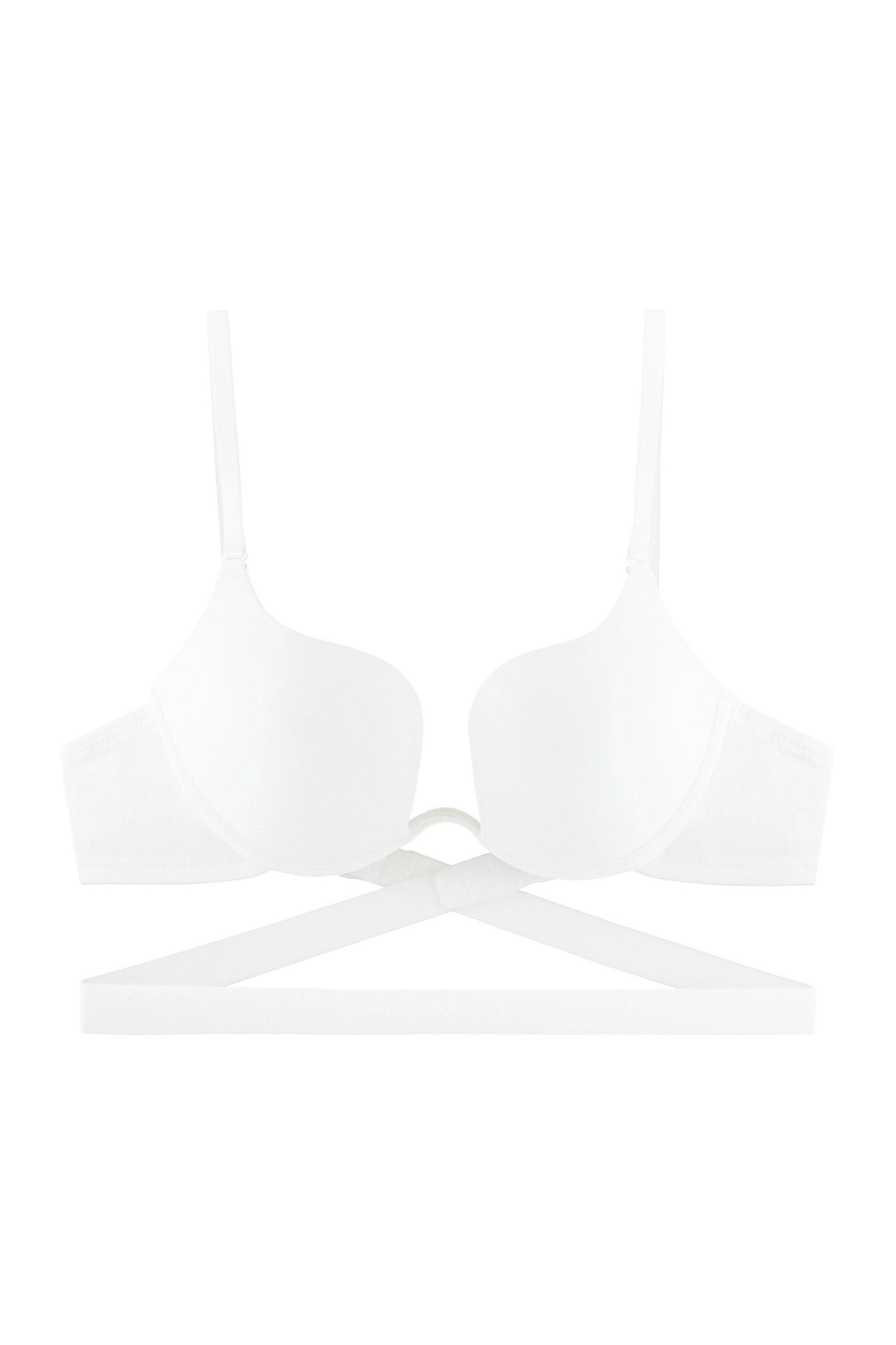 Фігурний бюстгальтер пуш-ап 810-002 02 white