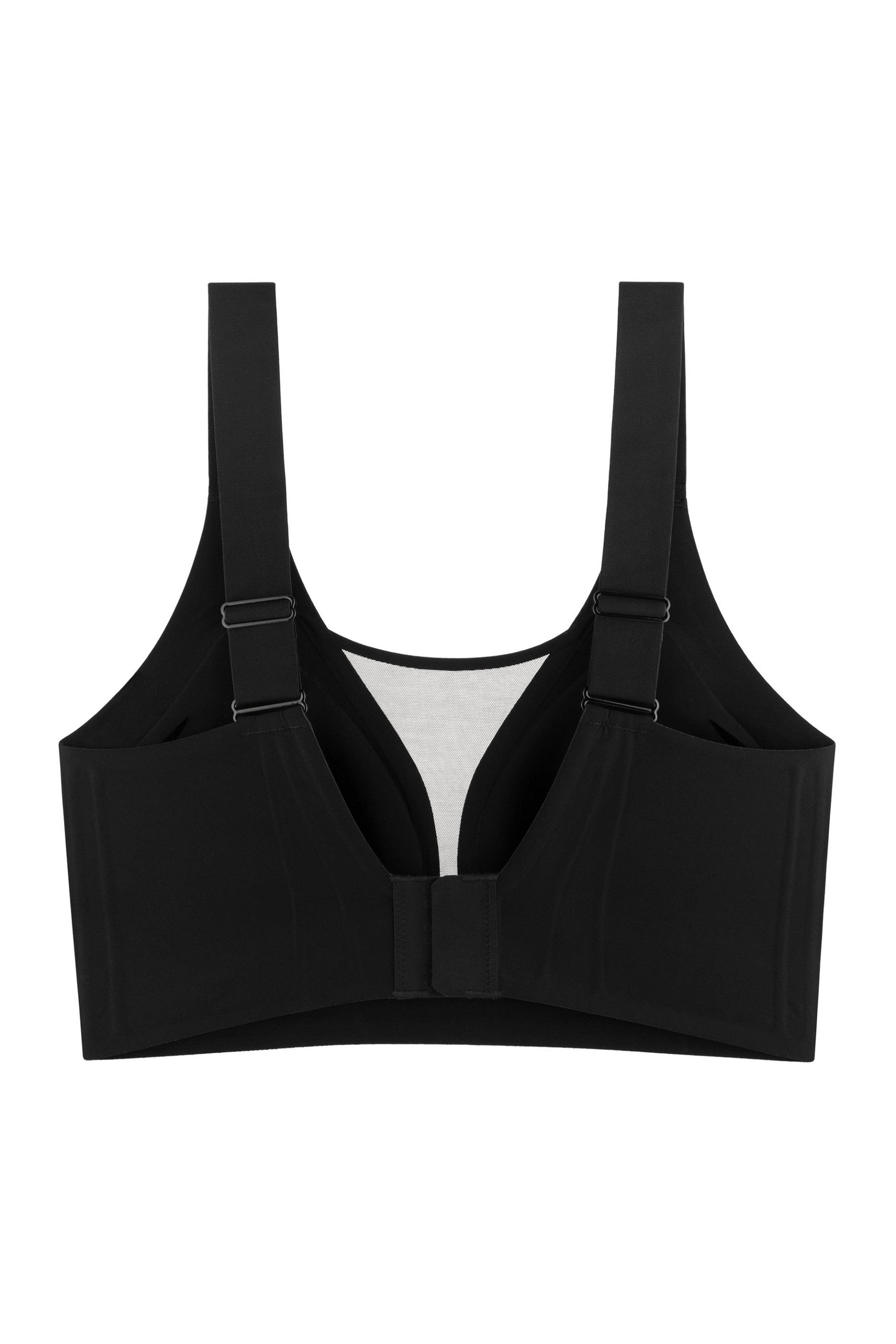 Безшовний бра-топ 889-079/01 black