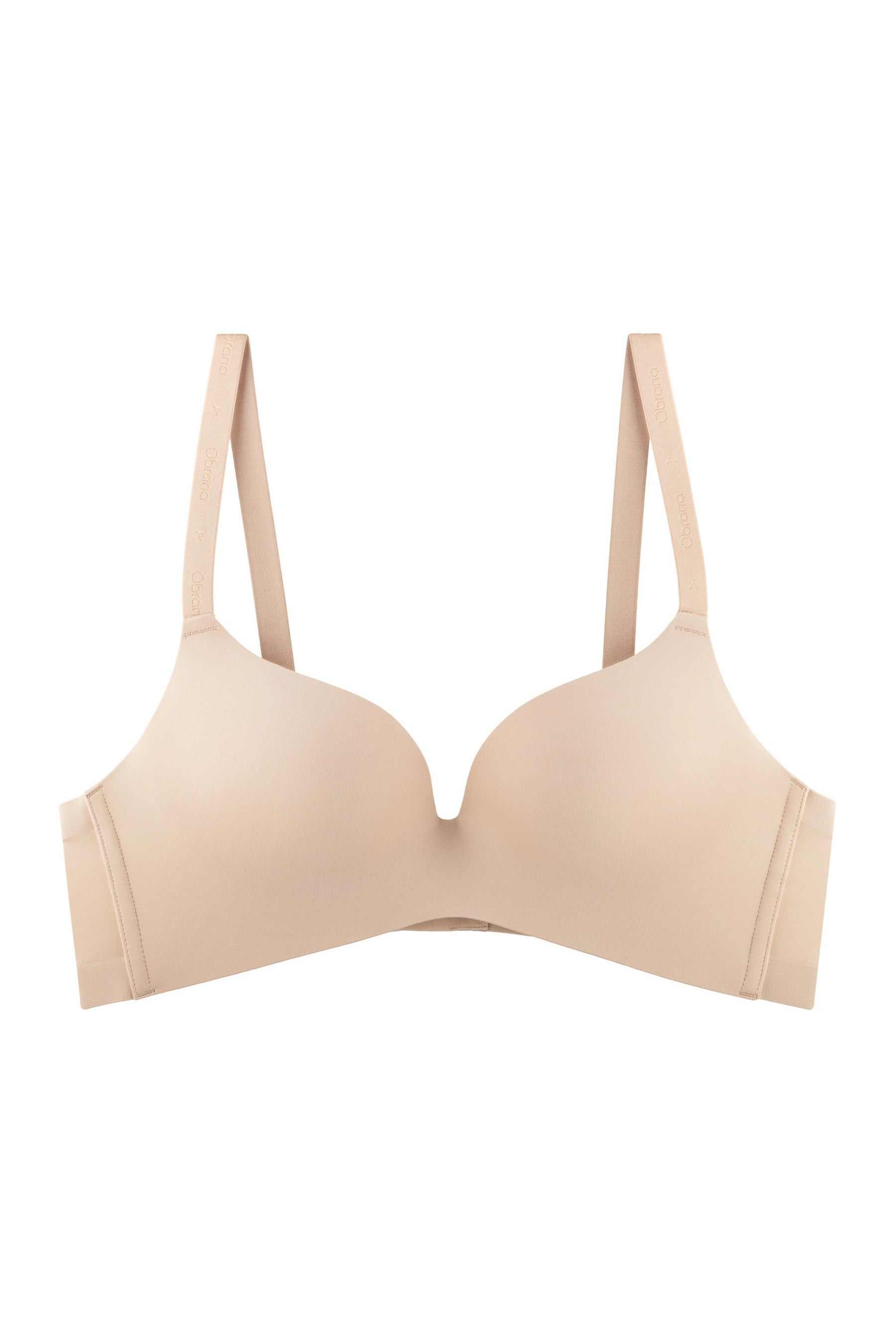 Бесшовный бюстгальтер пуш-ап 890-036 04 beige