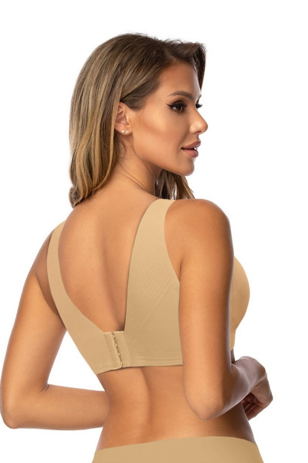 Бесшовный топ пуш-ап 952-000 nude