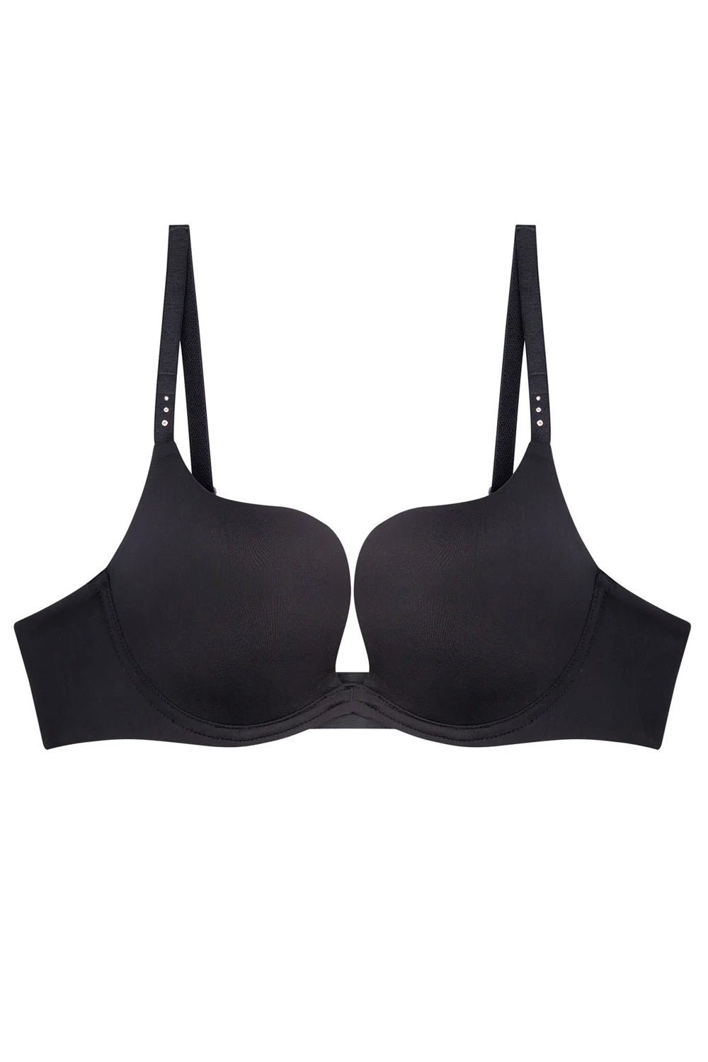 Бесшовный бюстгальтер пуш-ап 236483 My Fit Knockout black