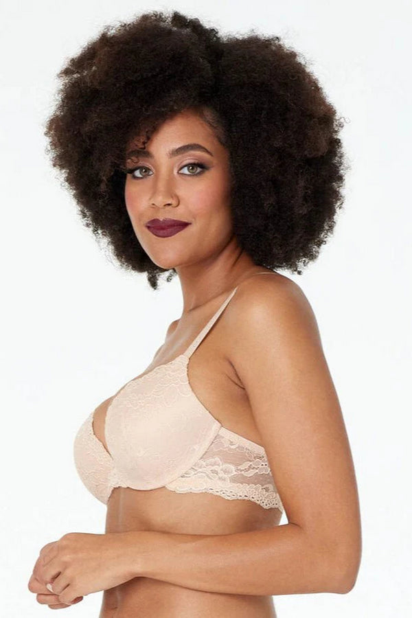 Кружевной бюстгальтер пуш-ап 804053 My Fit FMO Lace frappe