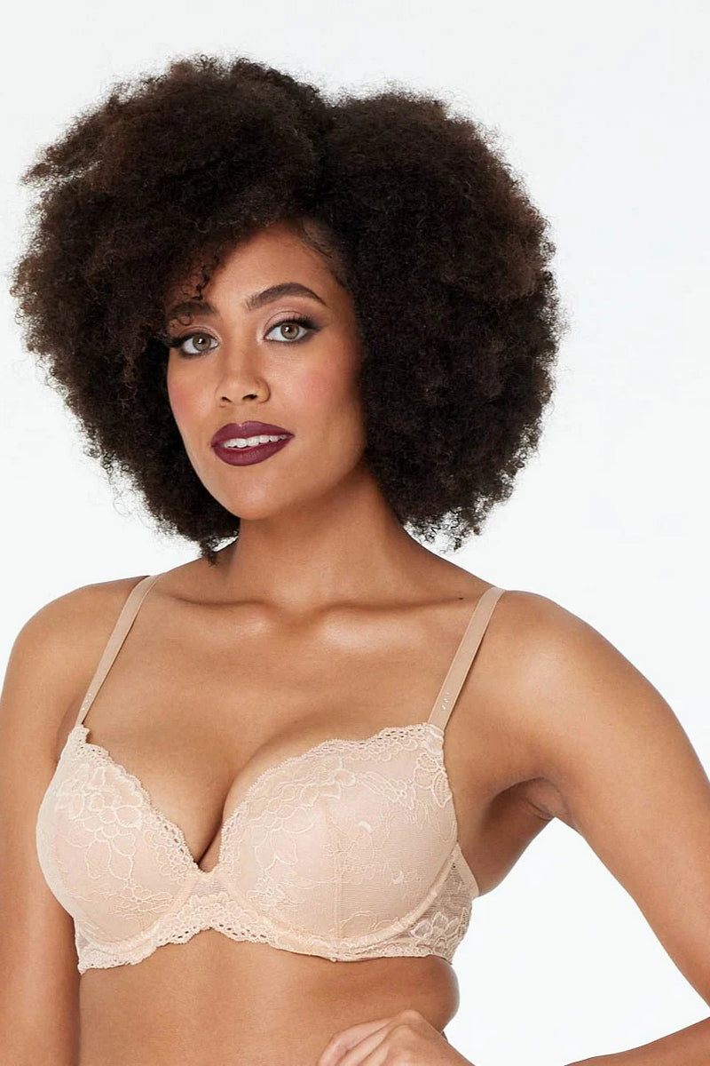 Кружевной бюстгальтер пуш-ап 864053 My Fit Lace frappe