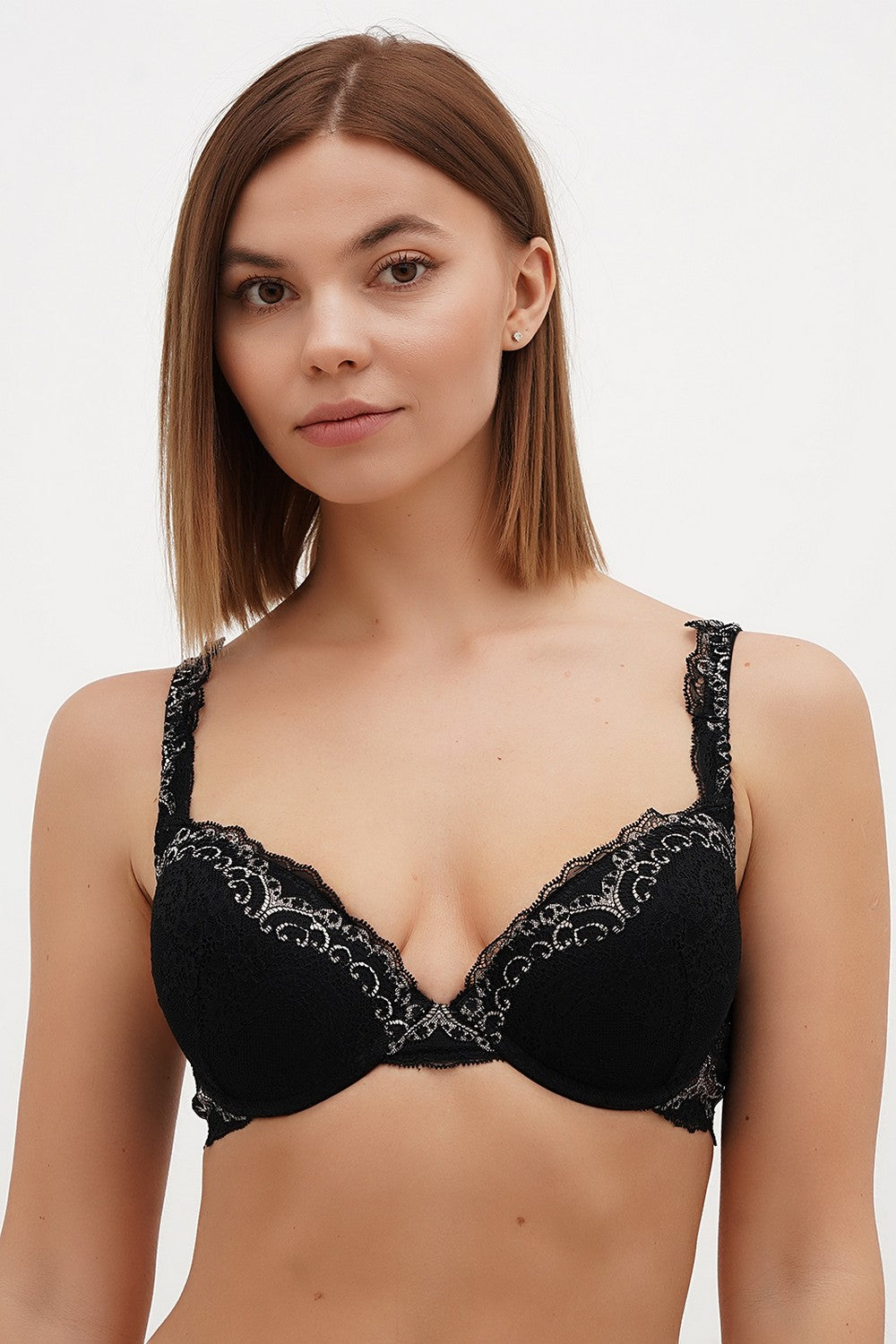 Бюстгальтер пуш-ап Loll-1121 black
