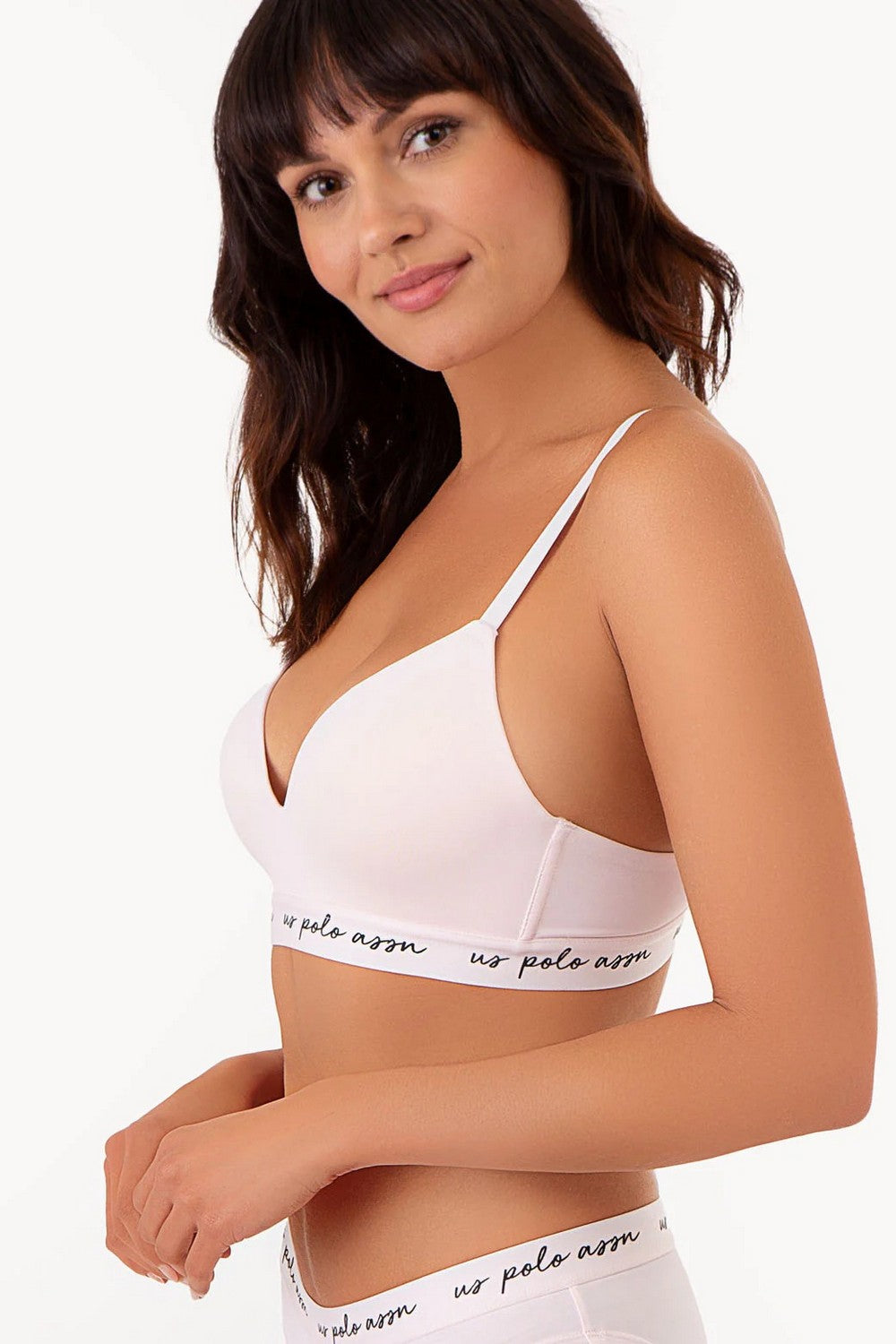 Набір бюстгальтерів 897646264 (2 шт.) whihte/rose U.S. Polo ASSN.