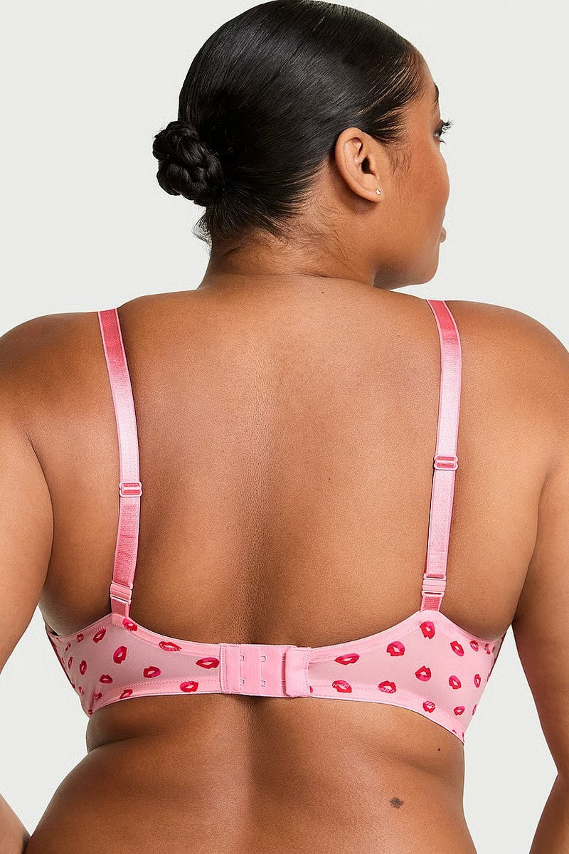 Бюстгальтер пуш-ап с принтом 129680987 rose